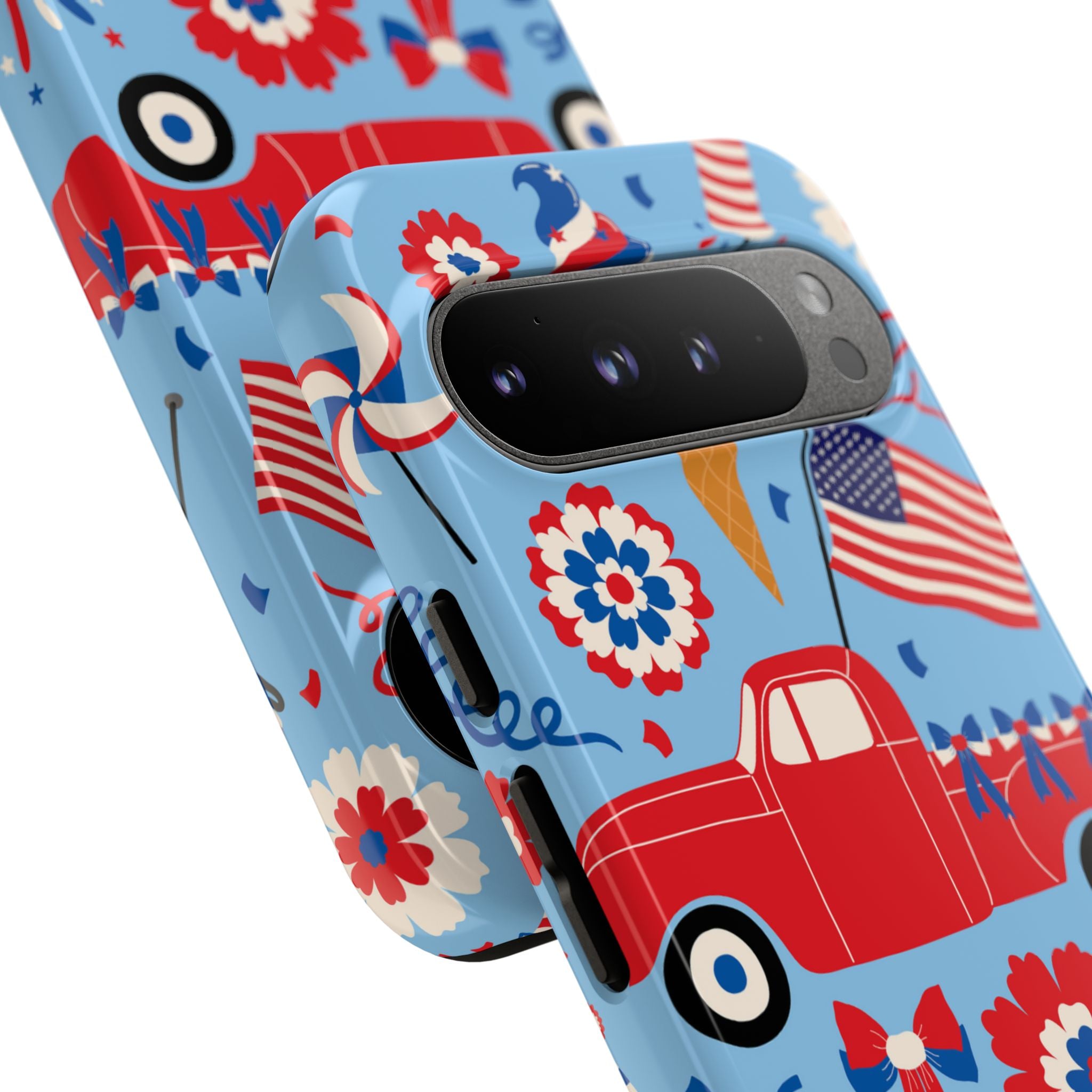 Festive Truck Parade - Google Pixel Case