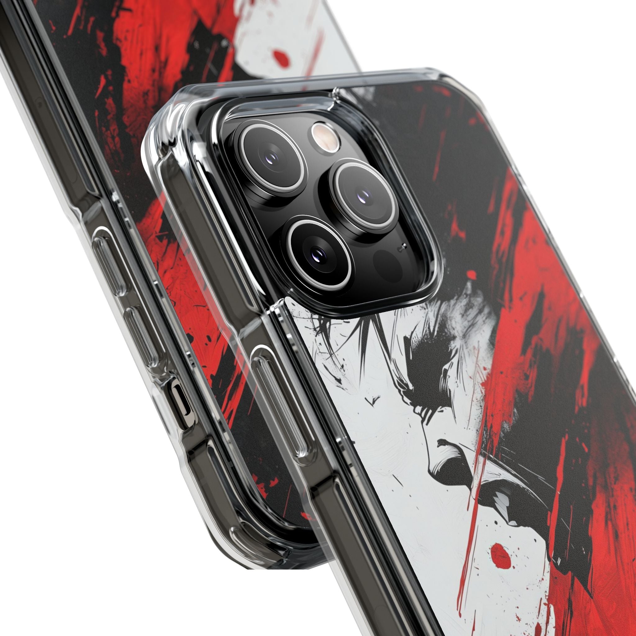 Yelling Profile Burst iPhone 14 Pro Max Case - Impact