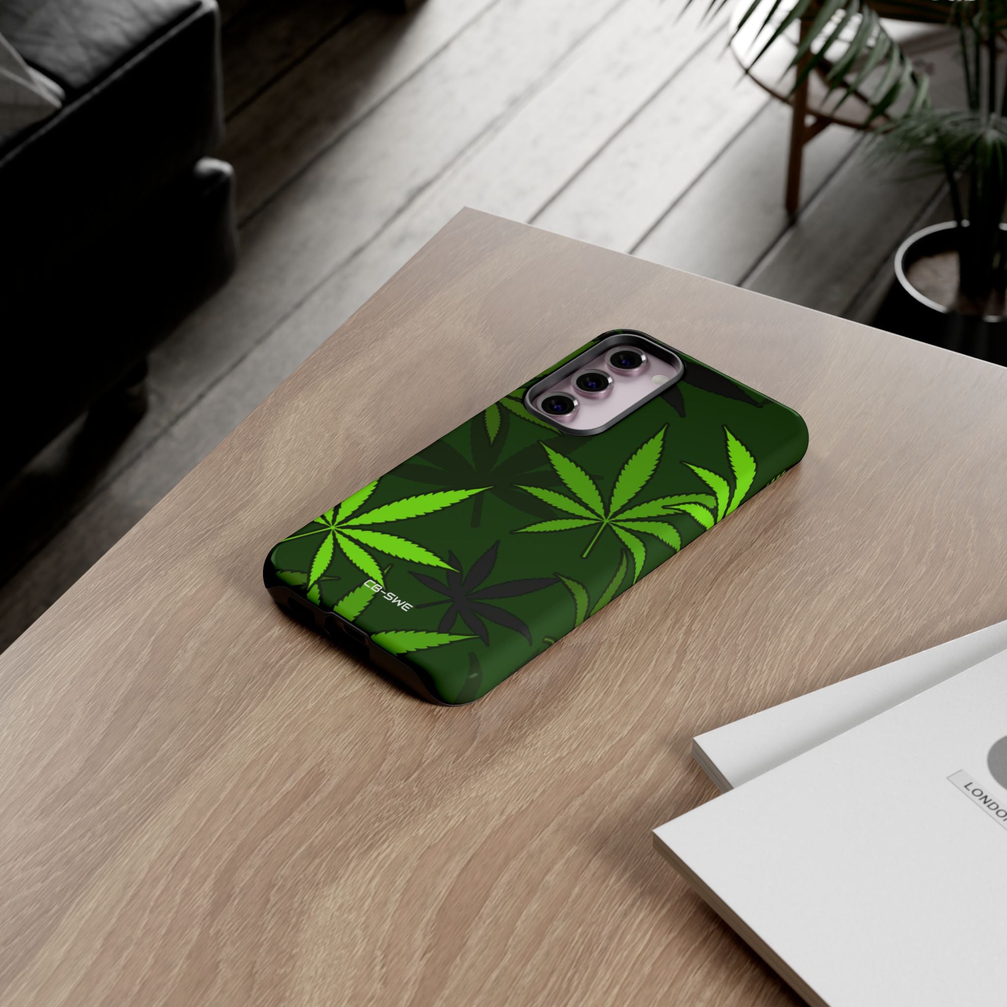 Green Leaf Symmetry - Samsung Case
