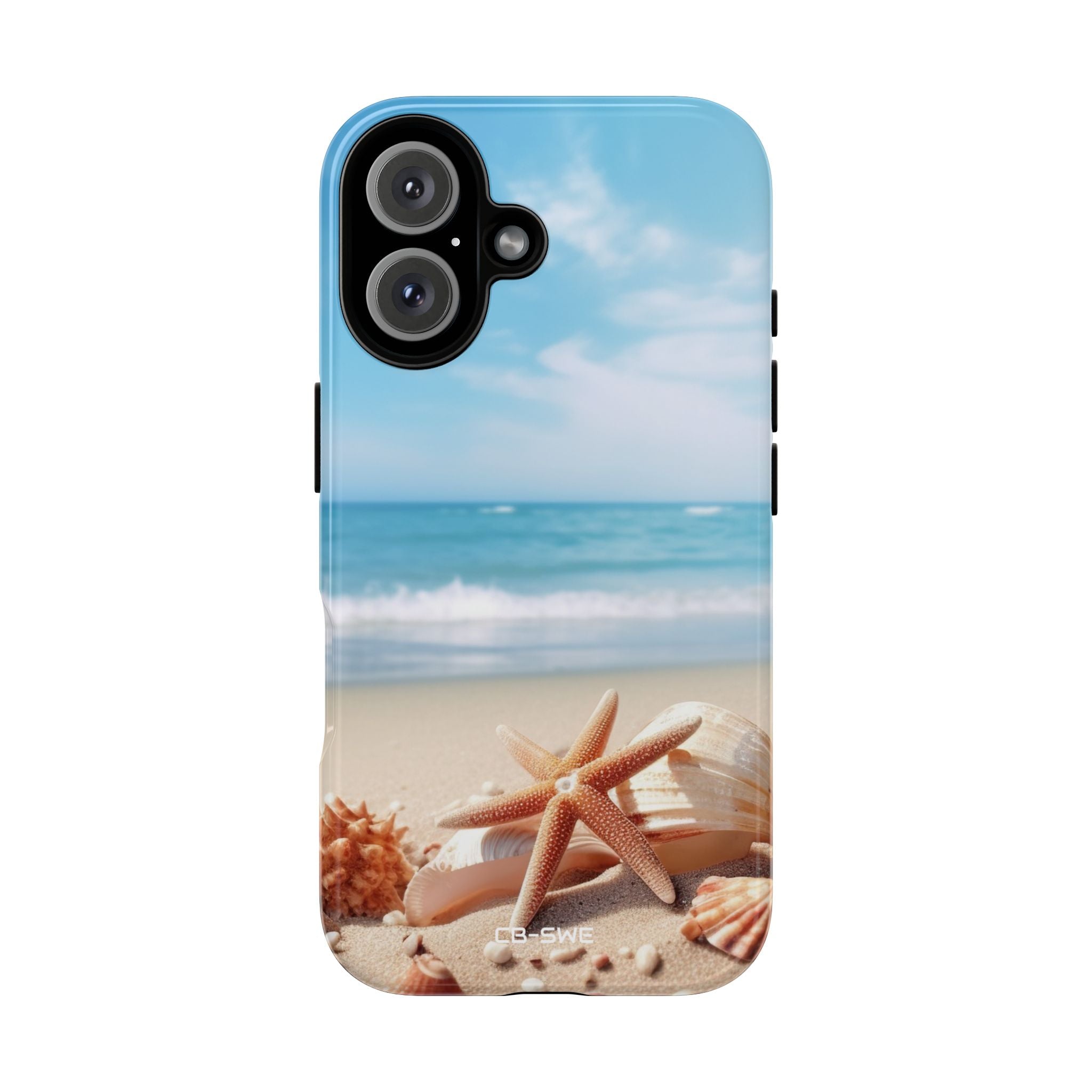 Shells Rest Beneath Waves - iPhone Case