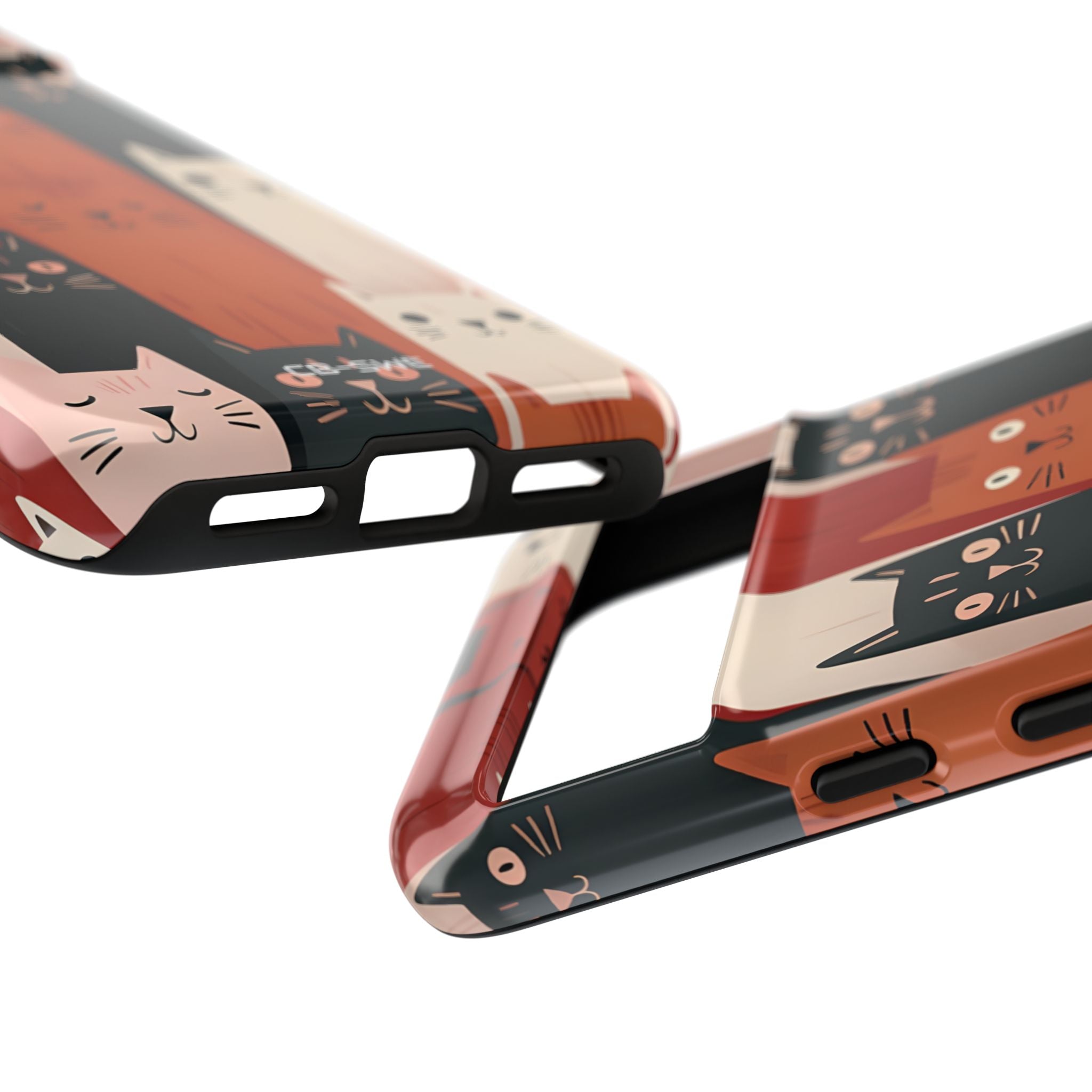 Assemblée de Chats Fantaisistes - Coque pour Google Pixel
