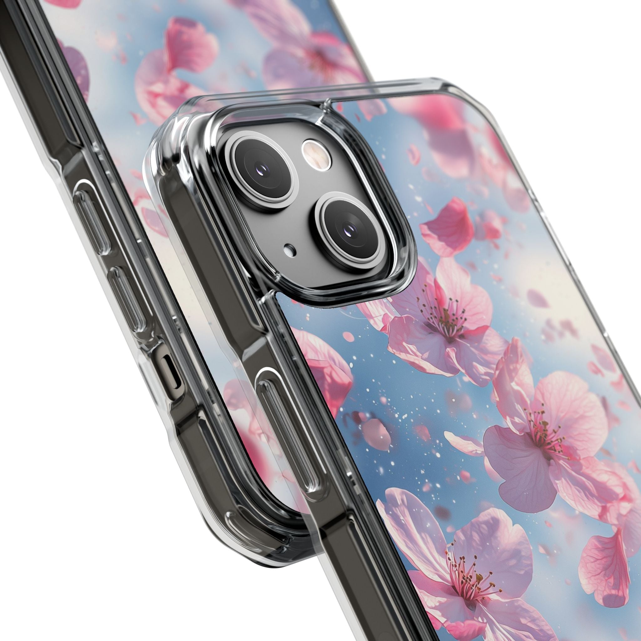 Cherry Blossoms Dance iPhone Case - Impact