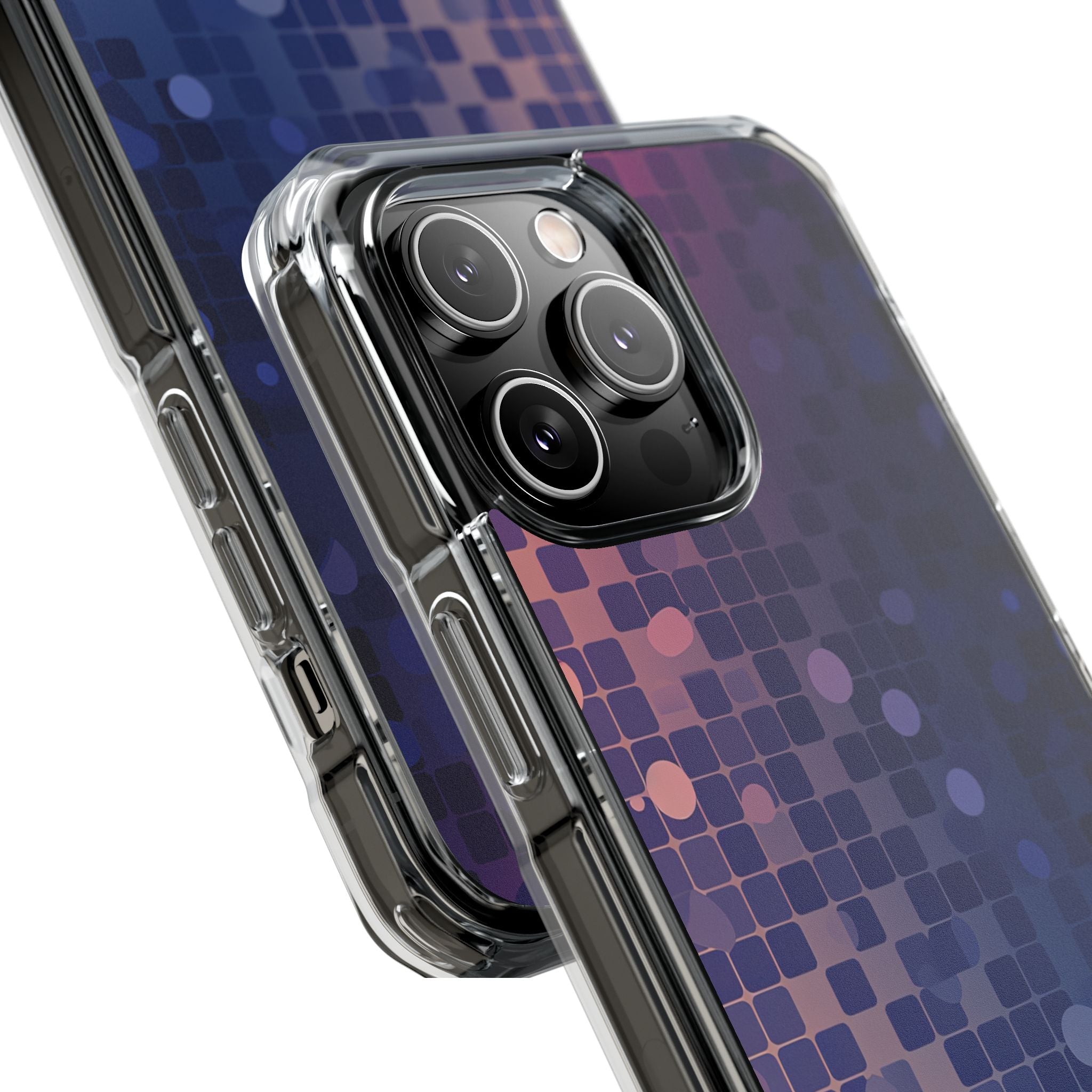 Vibrant Pixel Bloom iPhone 14 - Impact Clear+