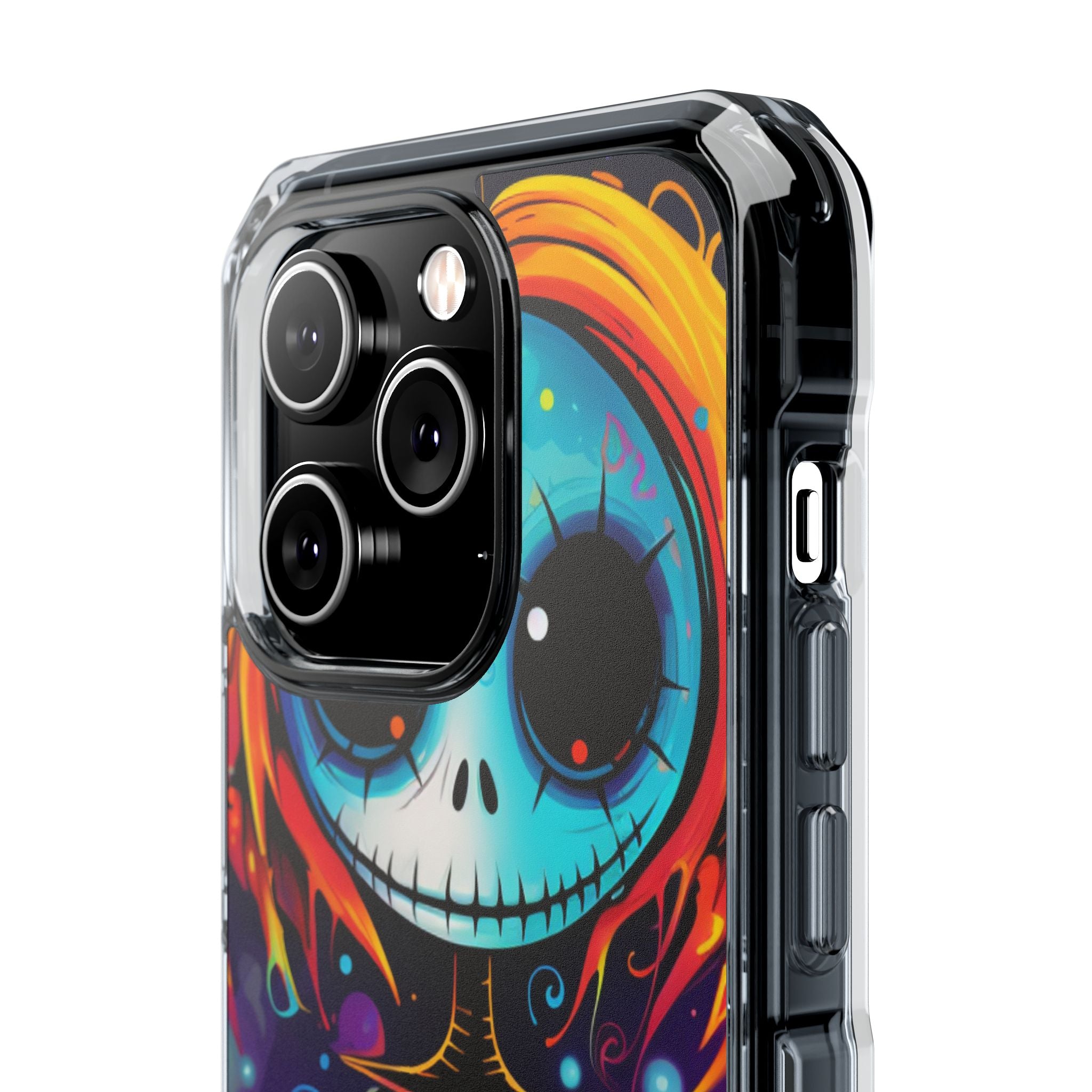 Skeletal Figure Laughs iPhone Case - Impact