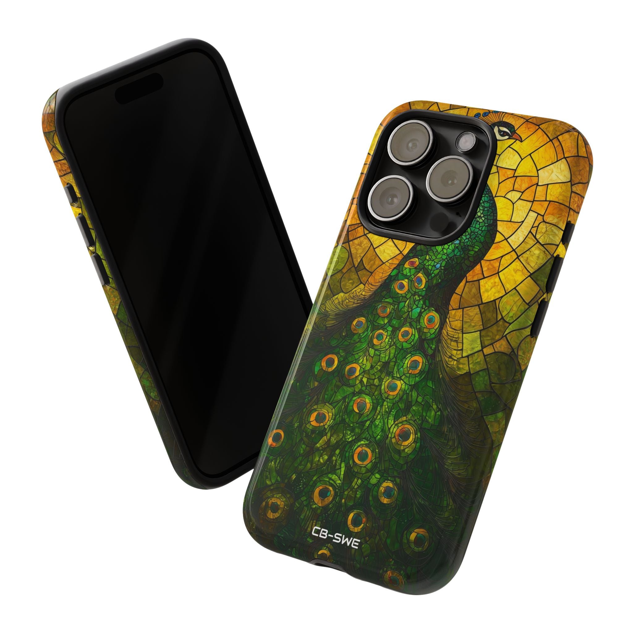 Peacock Spreads Light - iPhone Case