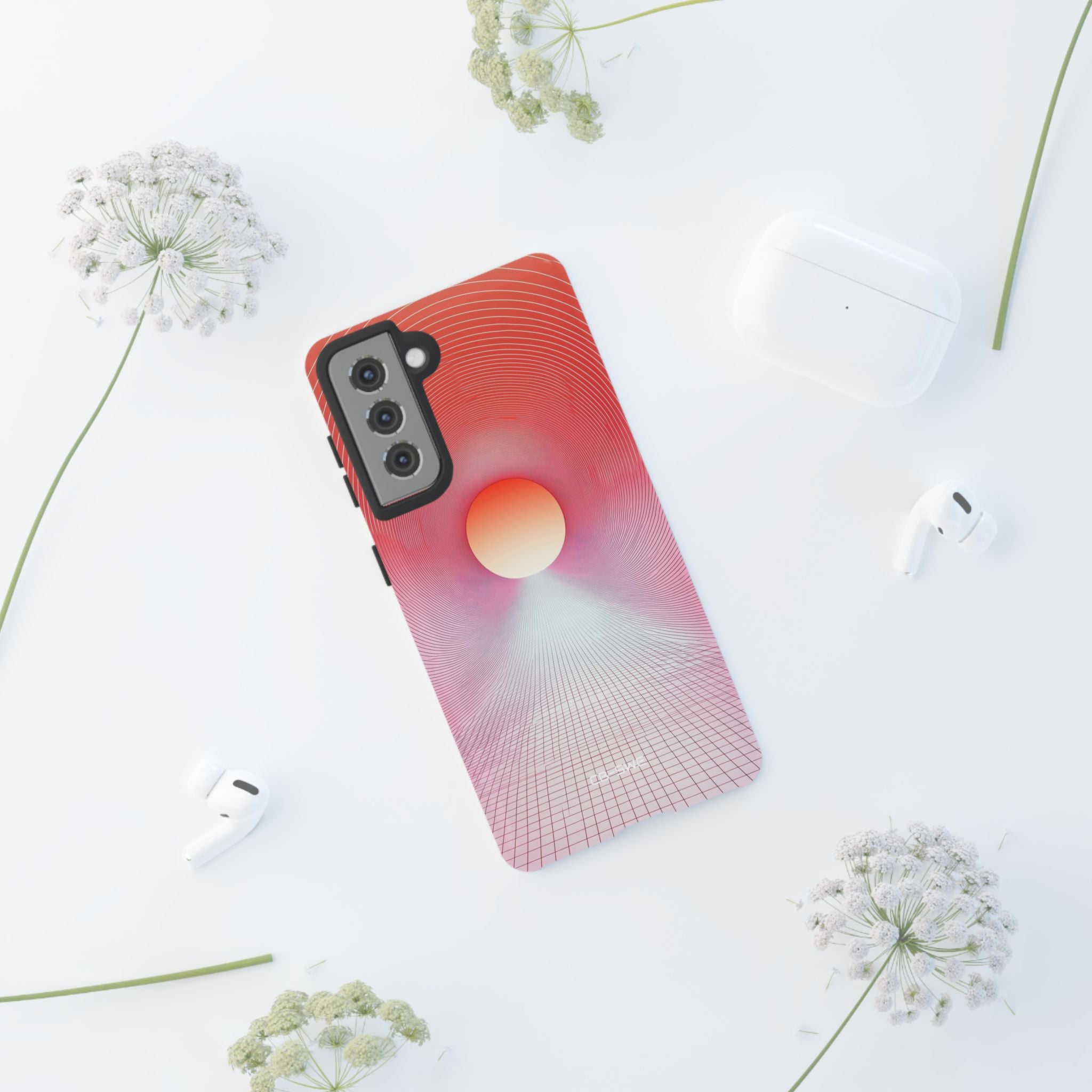 Circles Embrace Light - Samsung Case