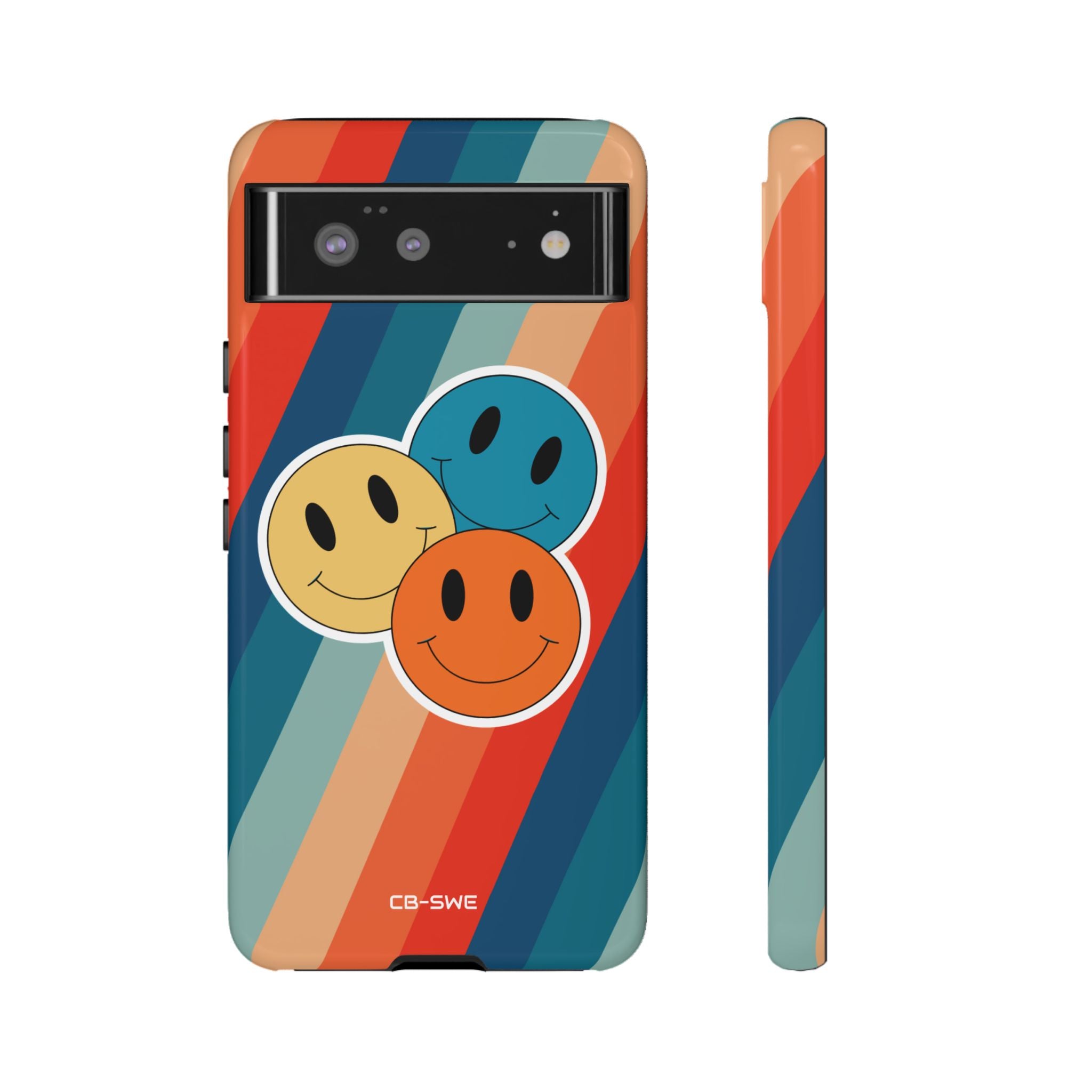 Retro Smiley Harmony - Google Pixel Case