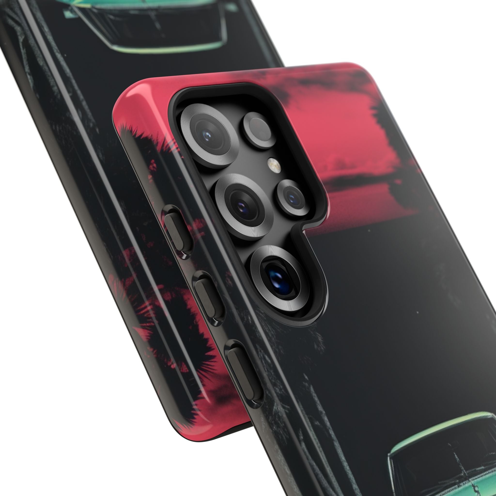 Retro Futuristic Nightscape - Samsung Case