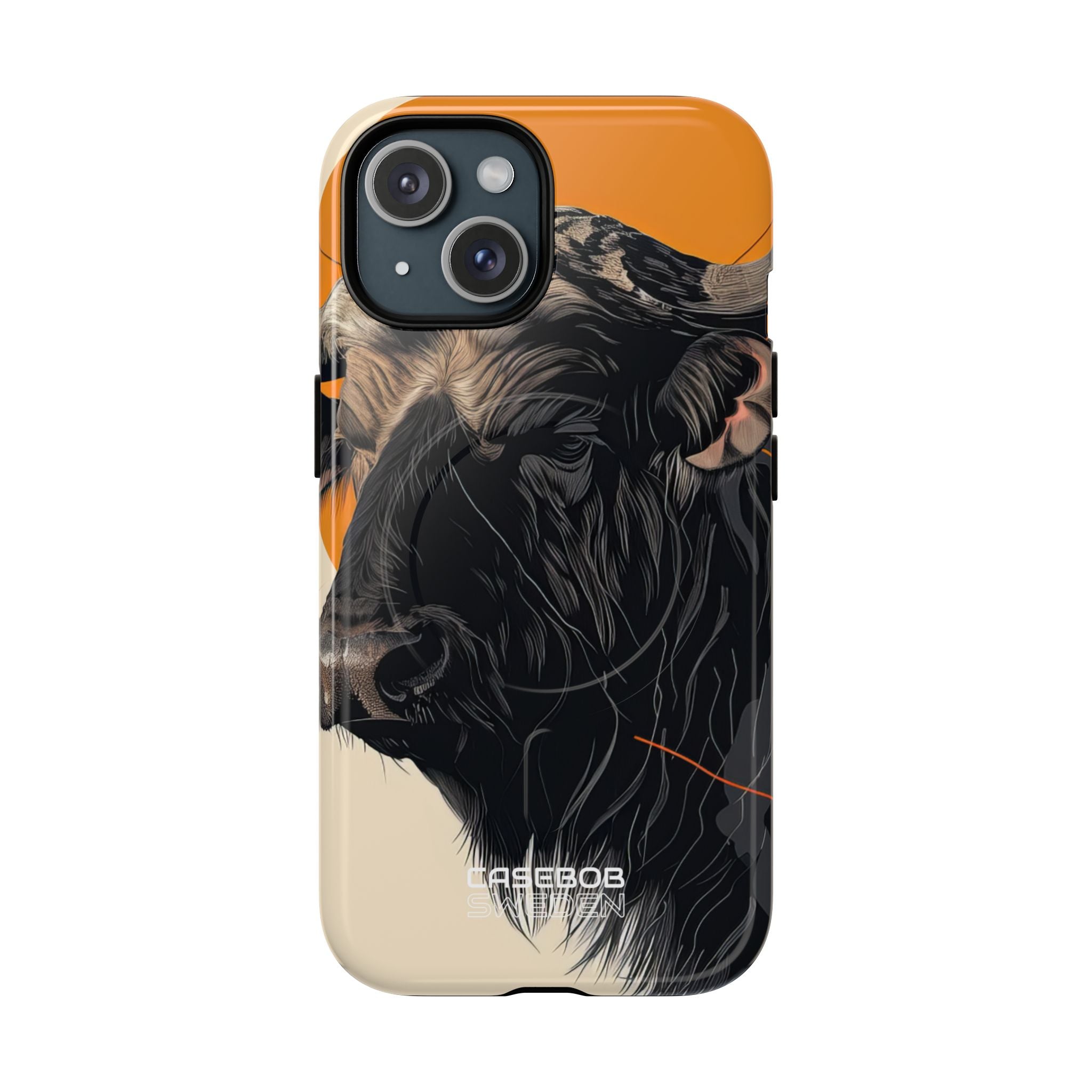 Buffalo Orange Blaze iPhone 15 - Tough+