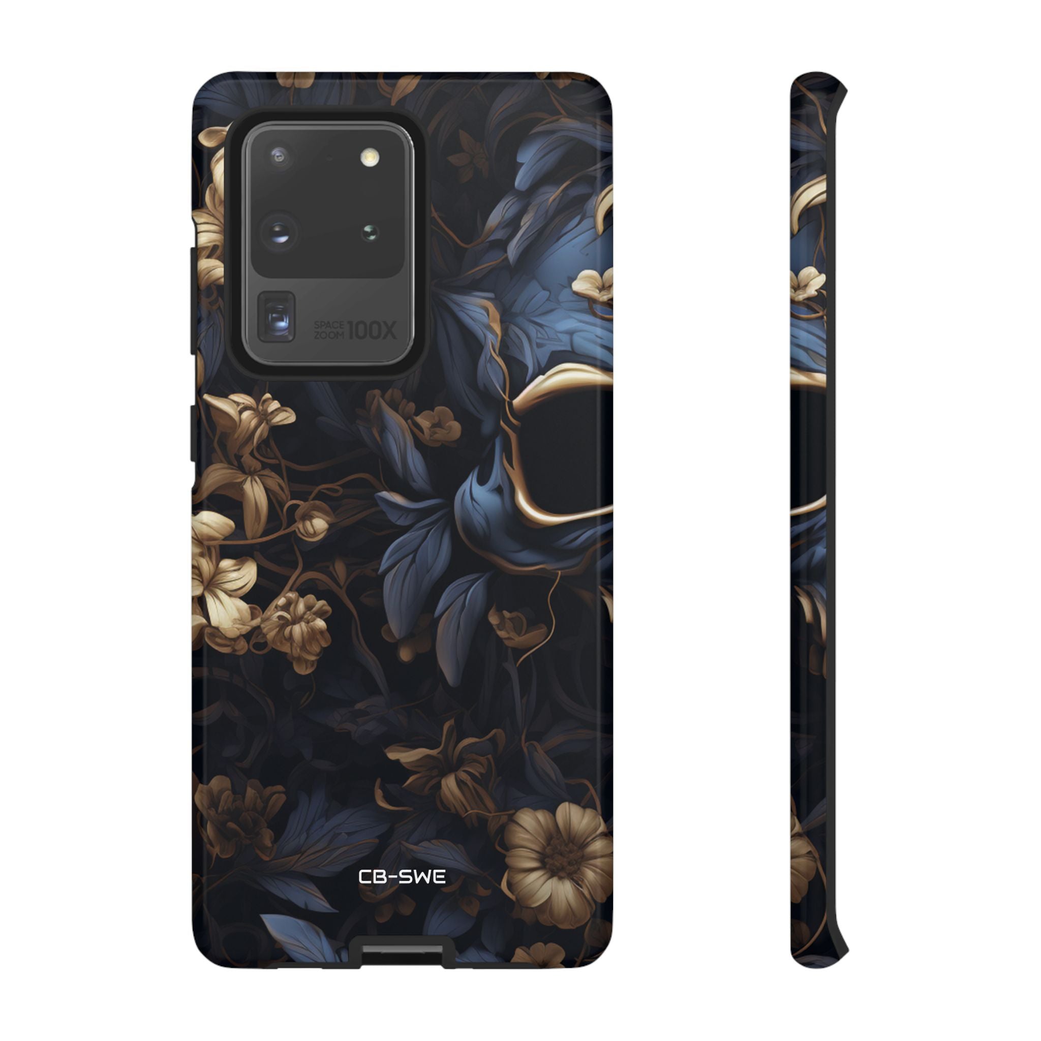 Gothic Floral Skull - Samsung Case