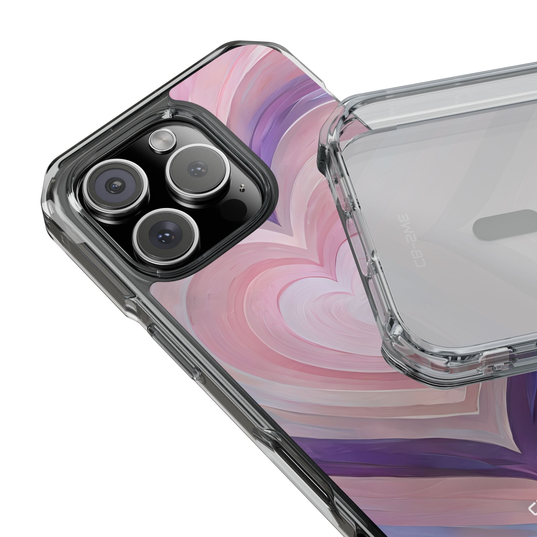 Impressionistic Heart Layers iPhone Case - Impact