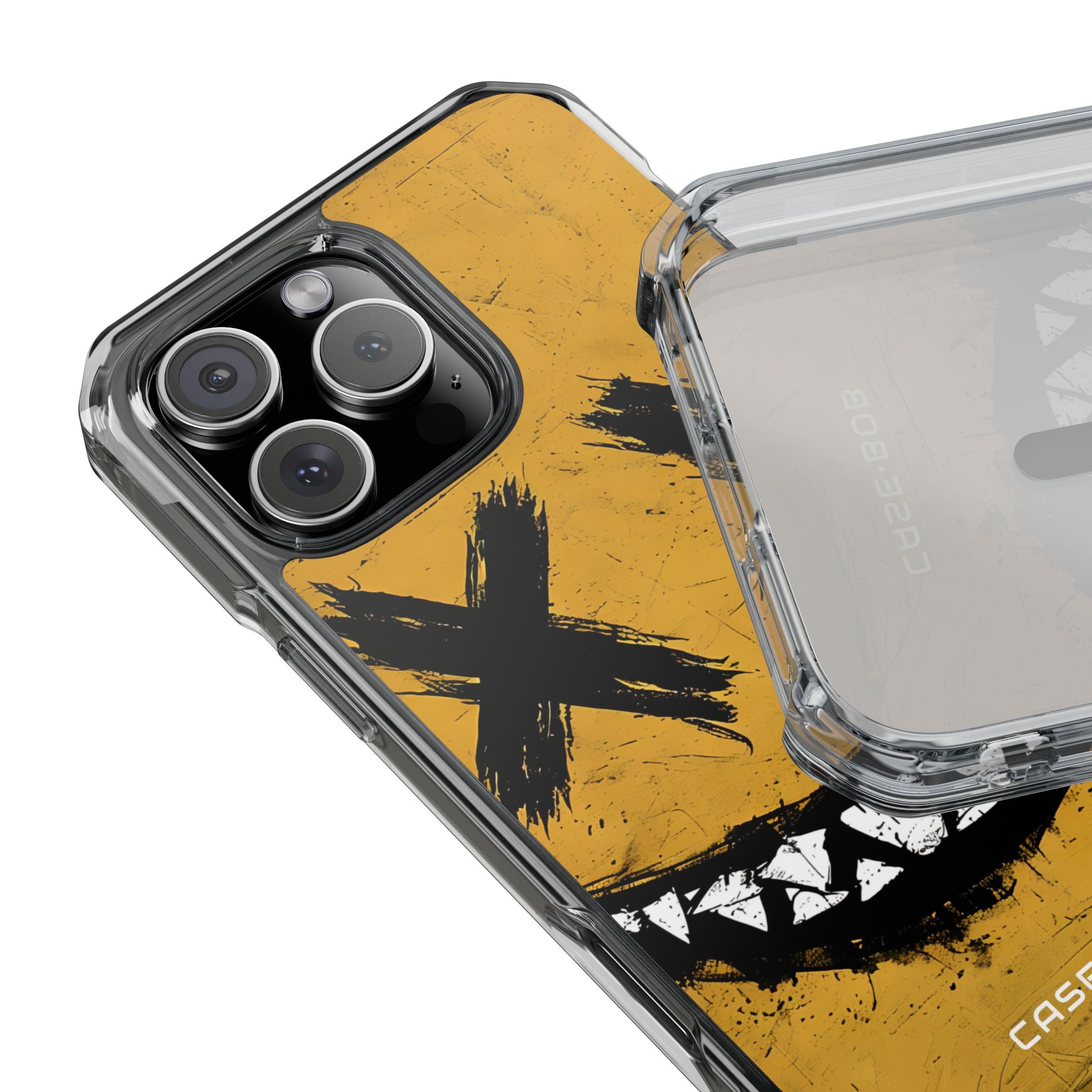 Jagged Smile Yellow iPhone 16 Pro Max Case - Impact