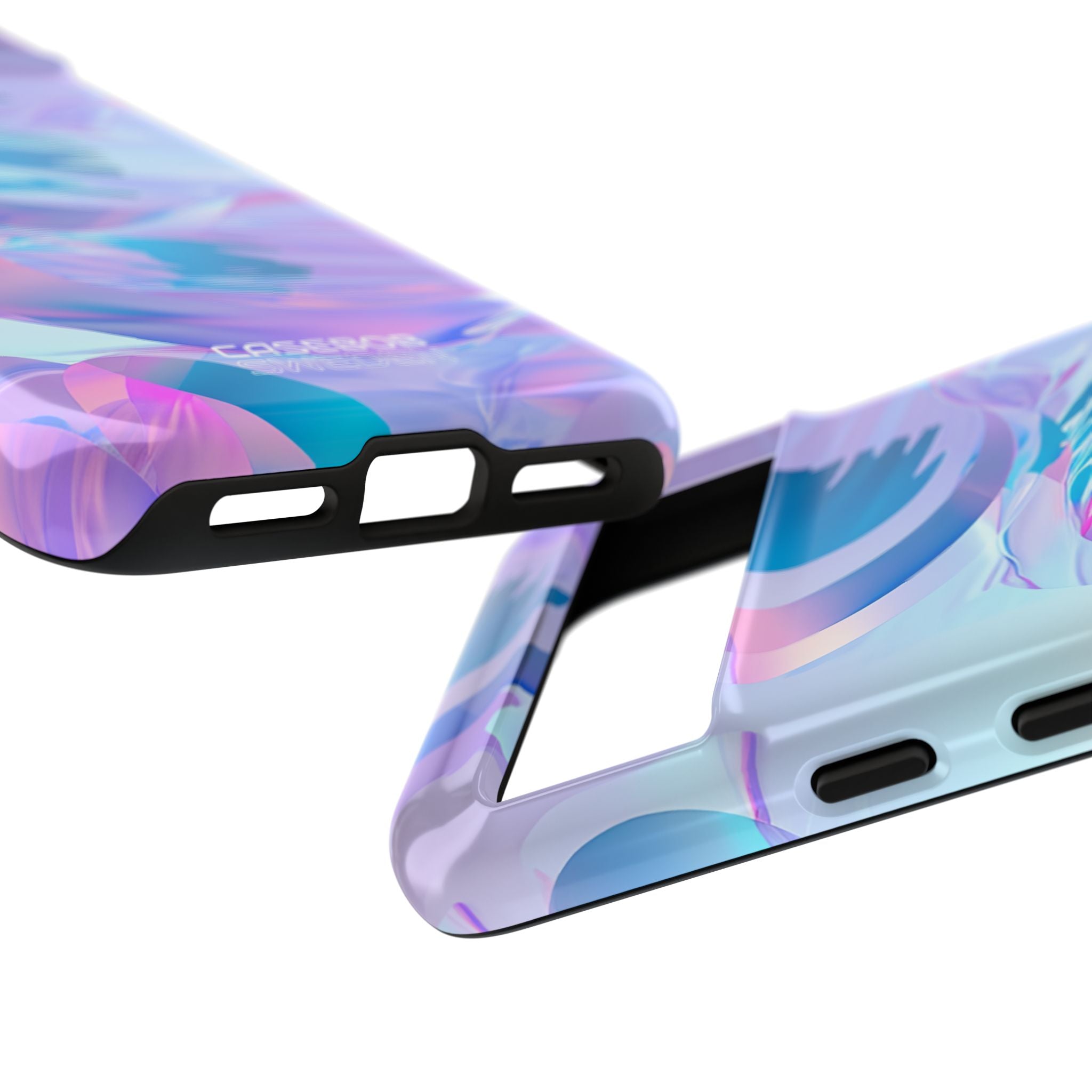Iridescent Flowing Waves Google Pixel 8 - Tough