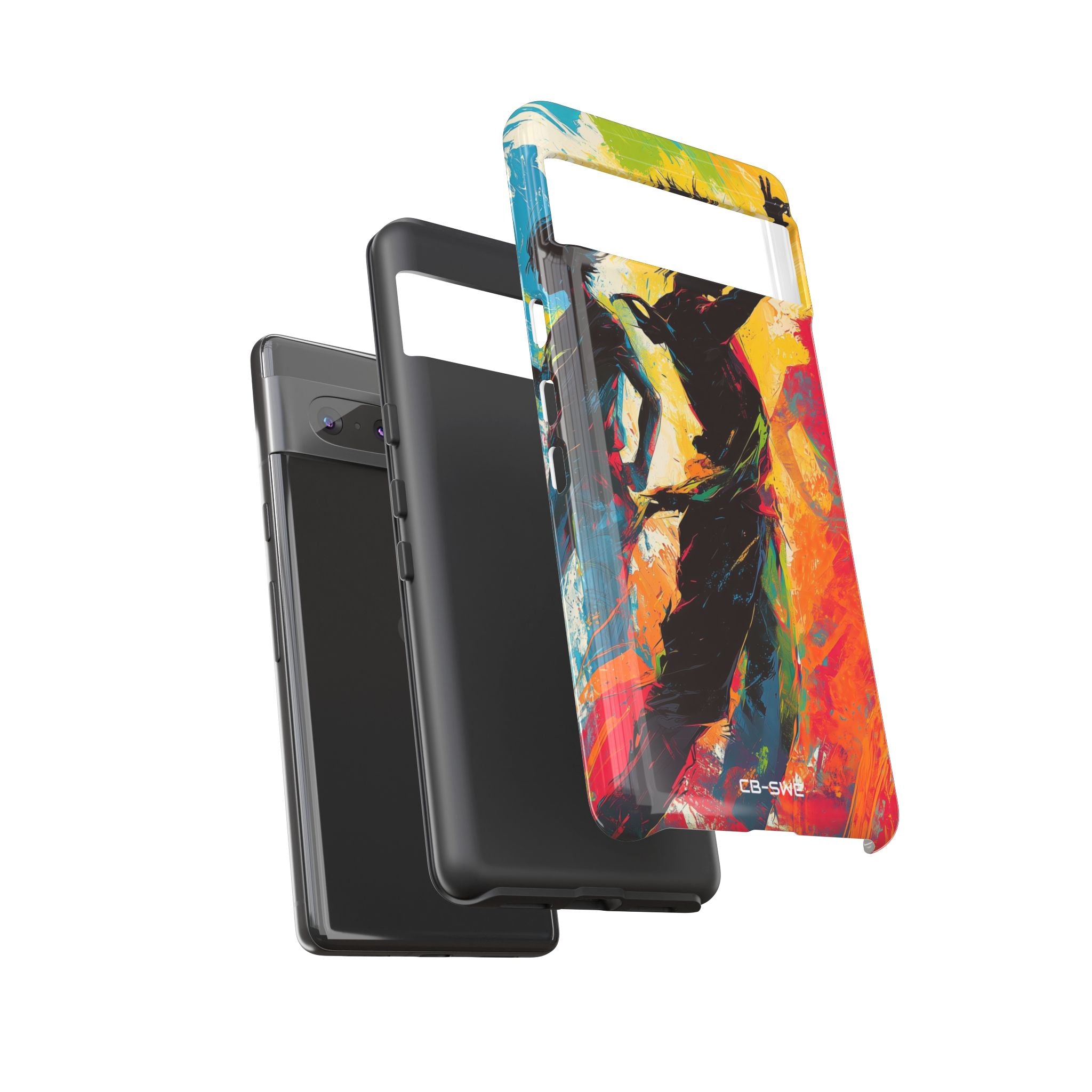 Figures Dance Wildly - Google Pixel Case