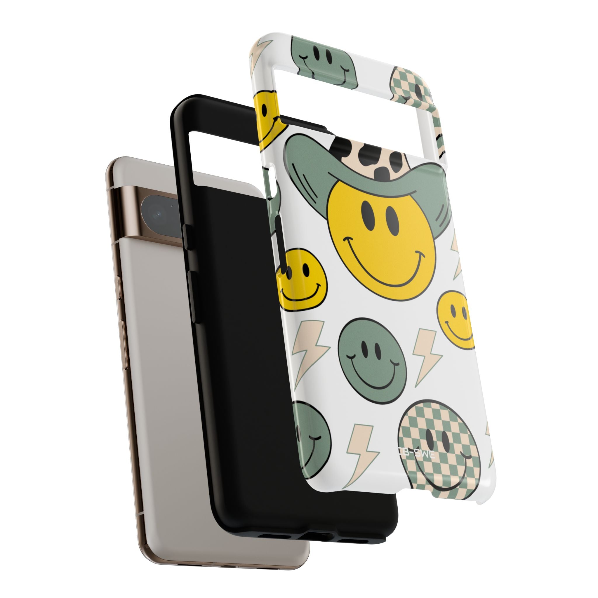 Pop Art Smiley Party - Google Pixel Case