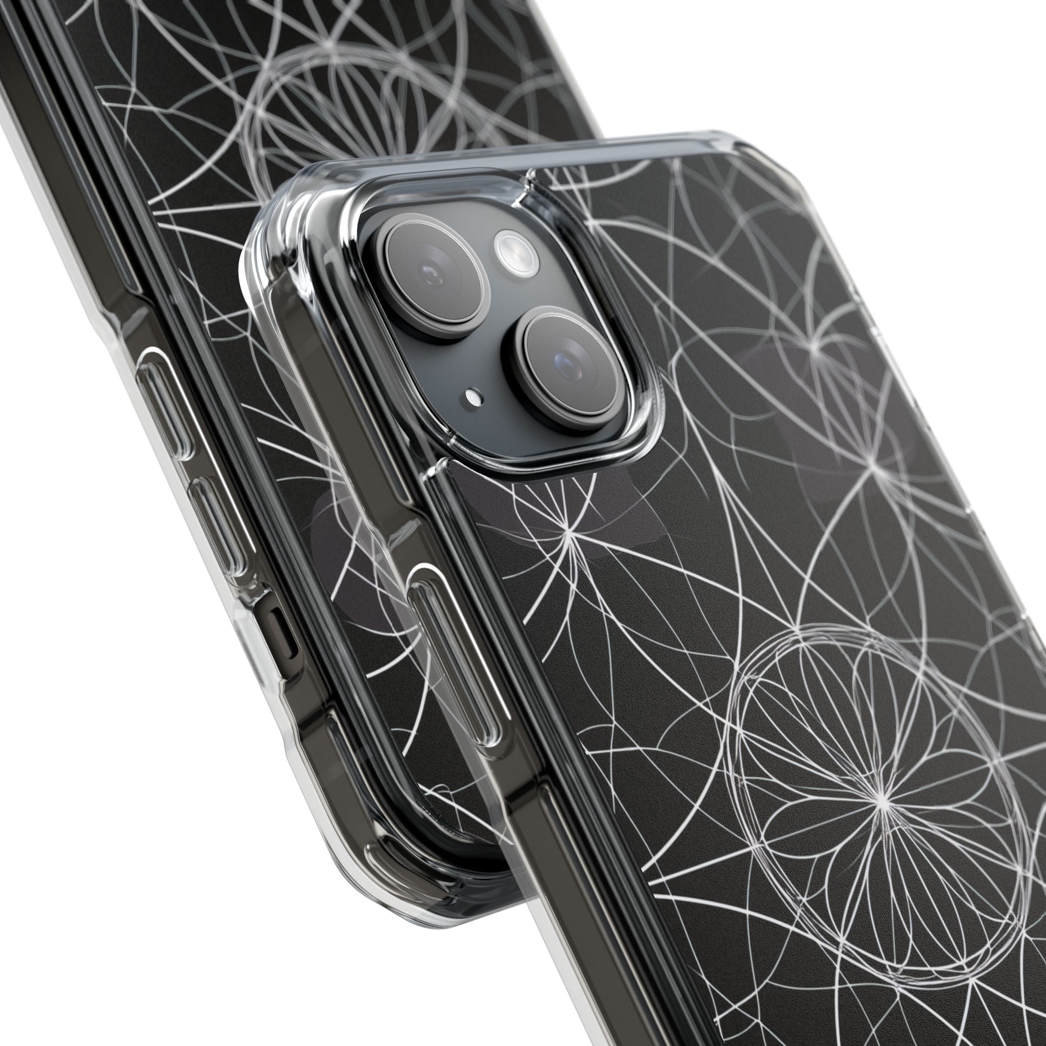 Symmetric Line Bloom iPhone 15 - Impact Clear+