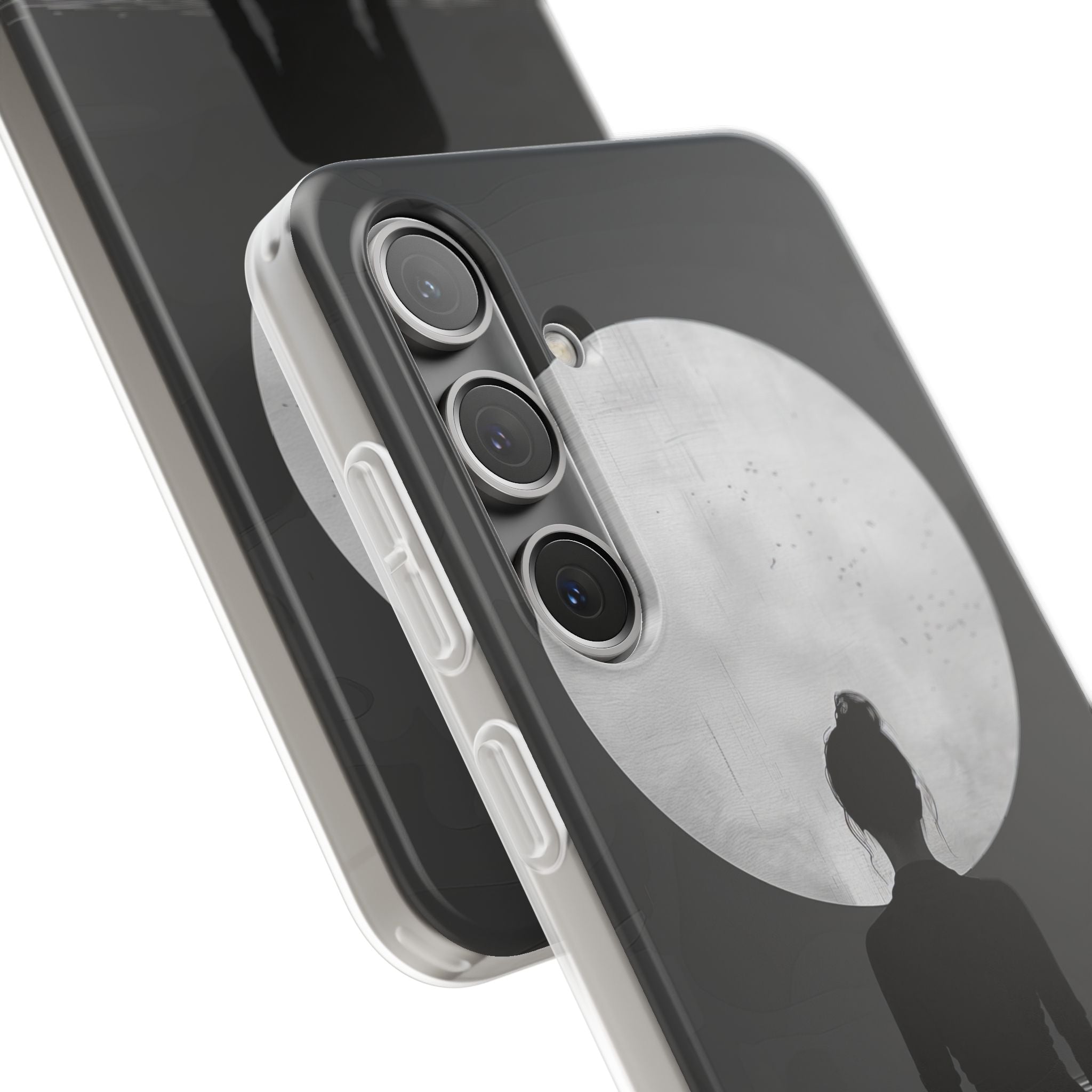 Silhouette Moonlight Samsung S24 Plus Case - Soft