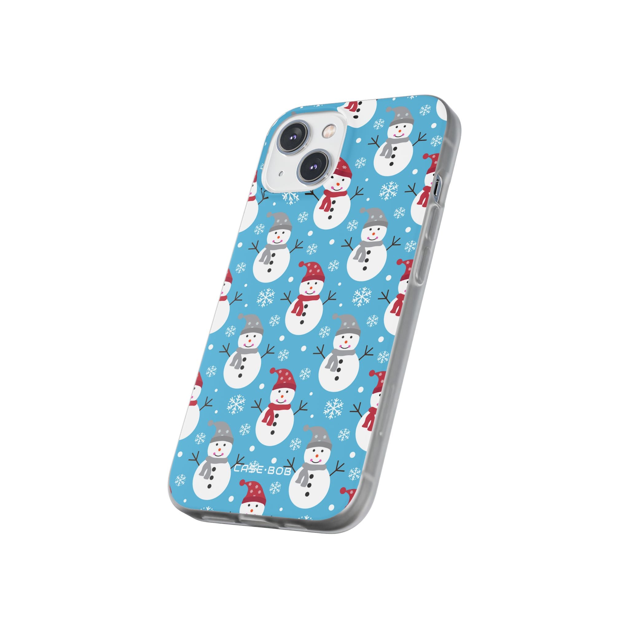 Snowman Parade iPhone 14 Case - Soft