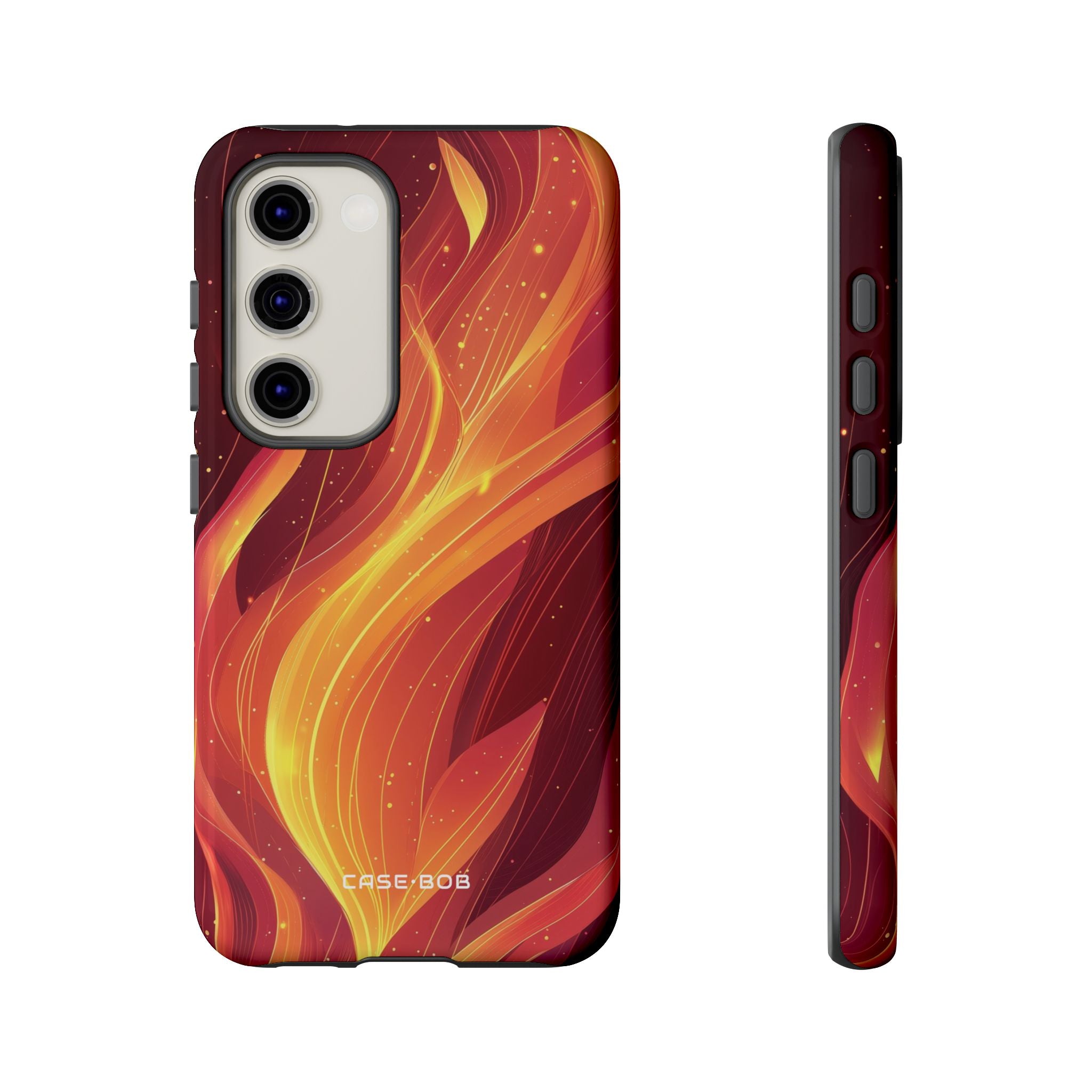 Flaming Flow Samsung S23 Case - Tough