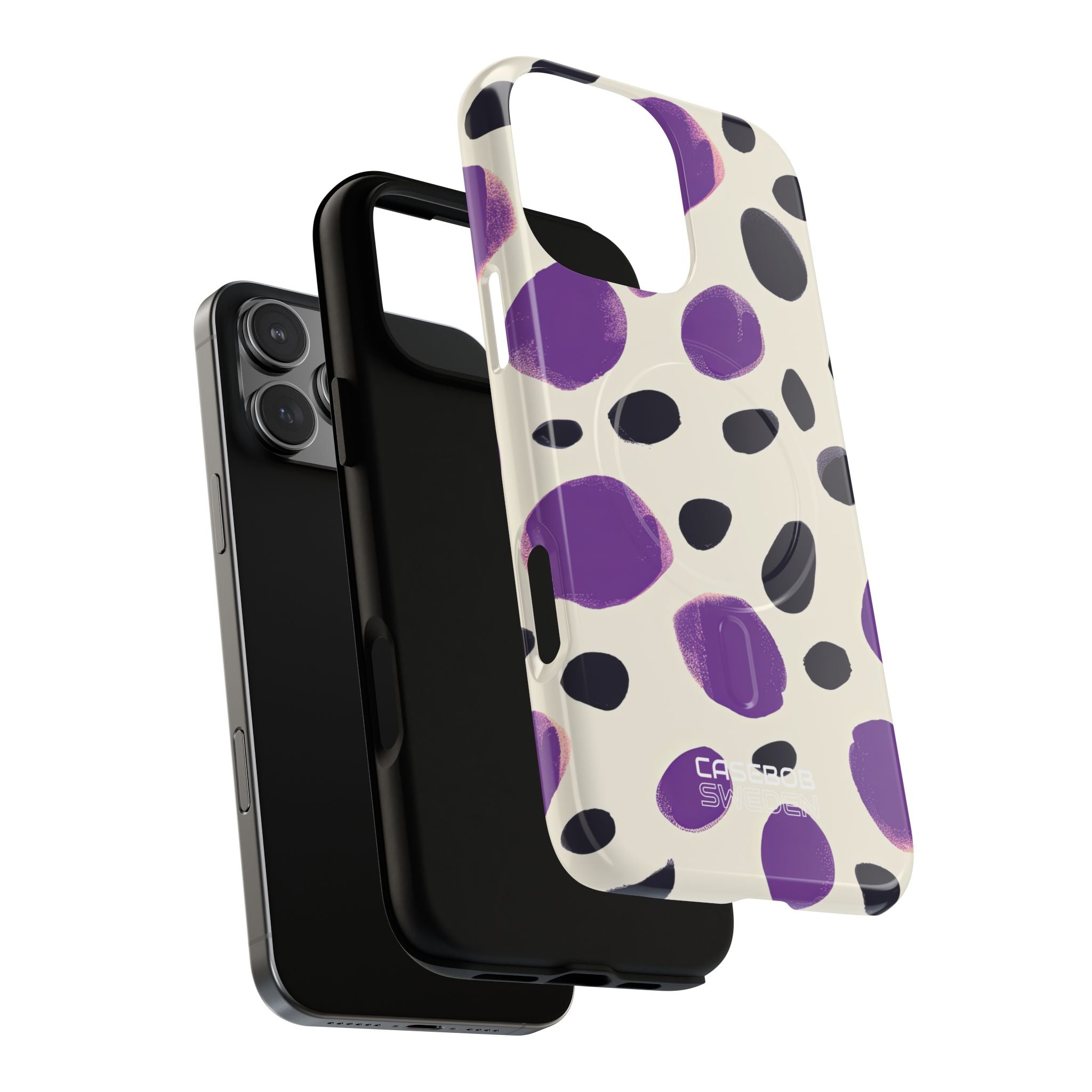 Purple Pebble Dance iPhone 16 - Tough+