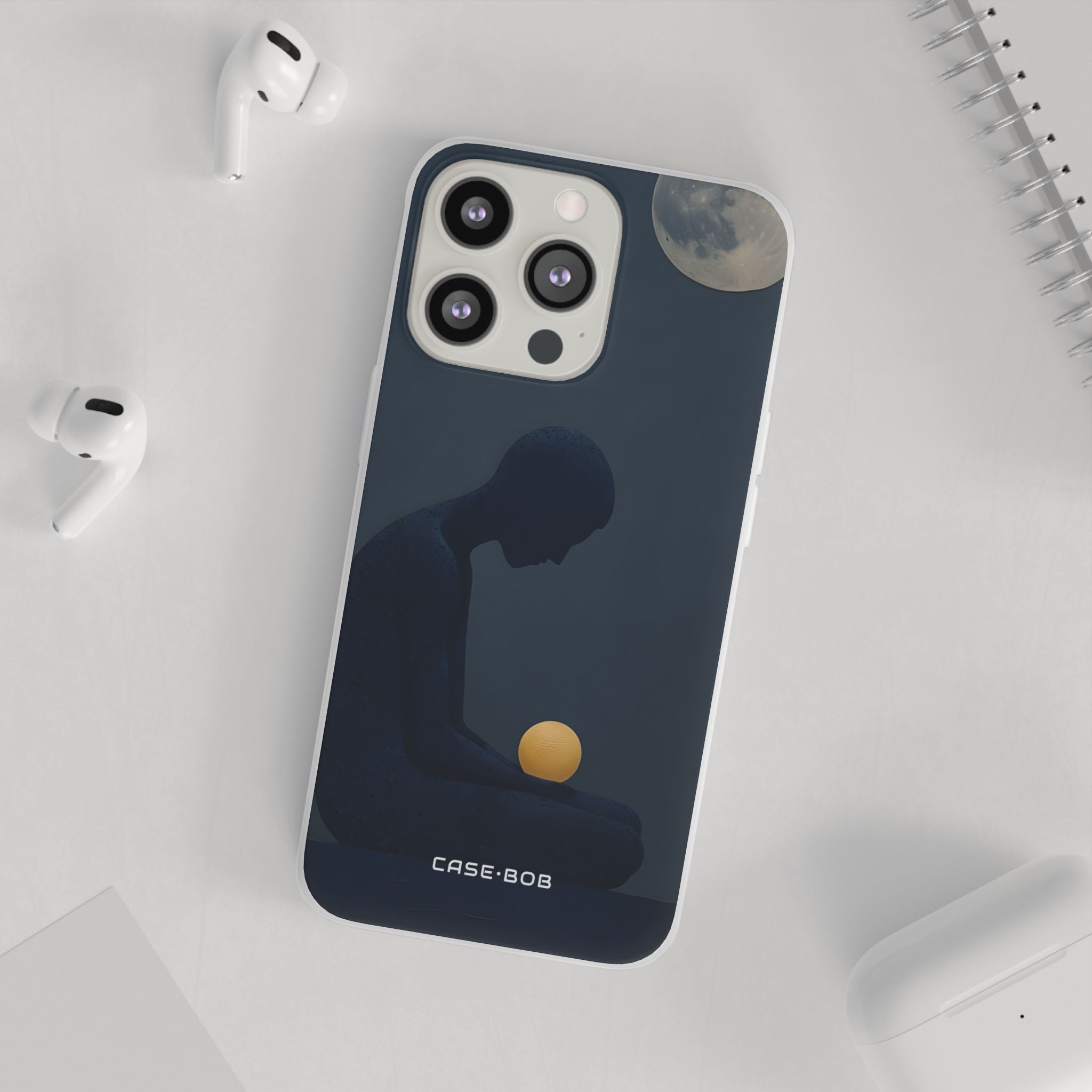 Moonlit Contemplation iPhone 13 Pro - Soft