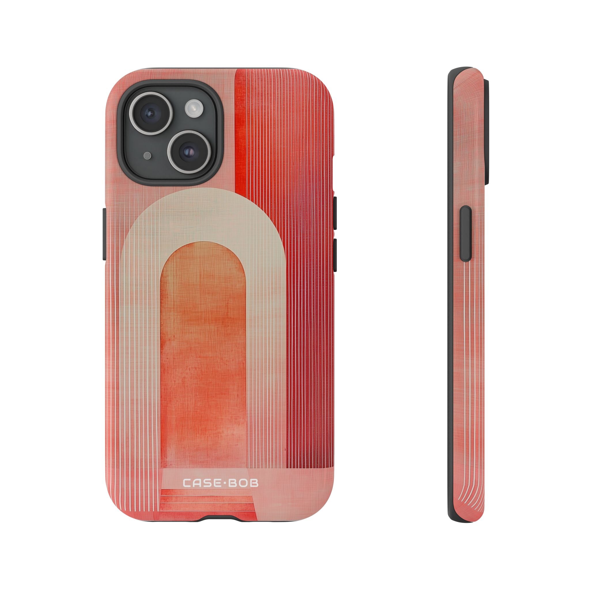 Crimson Arches iPhone 15 Case - Tough