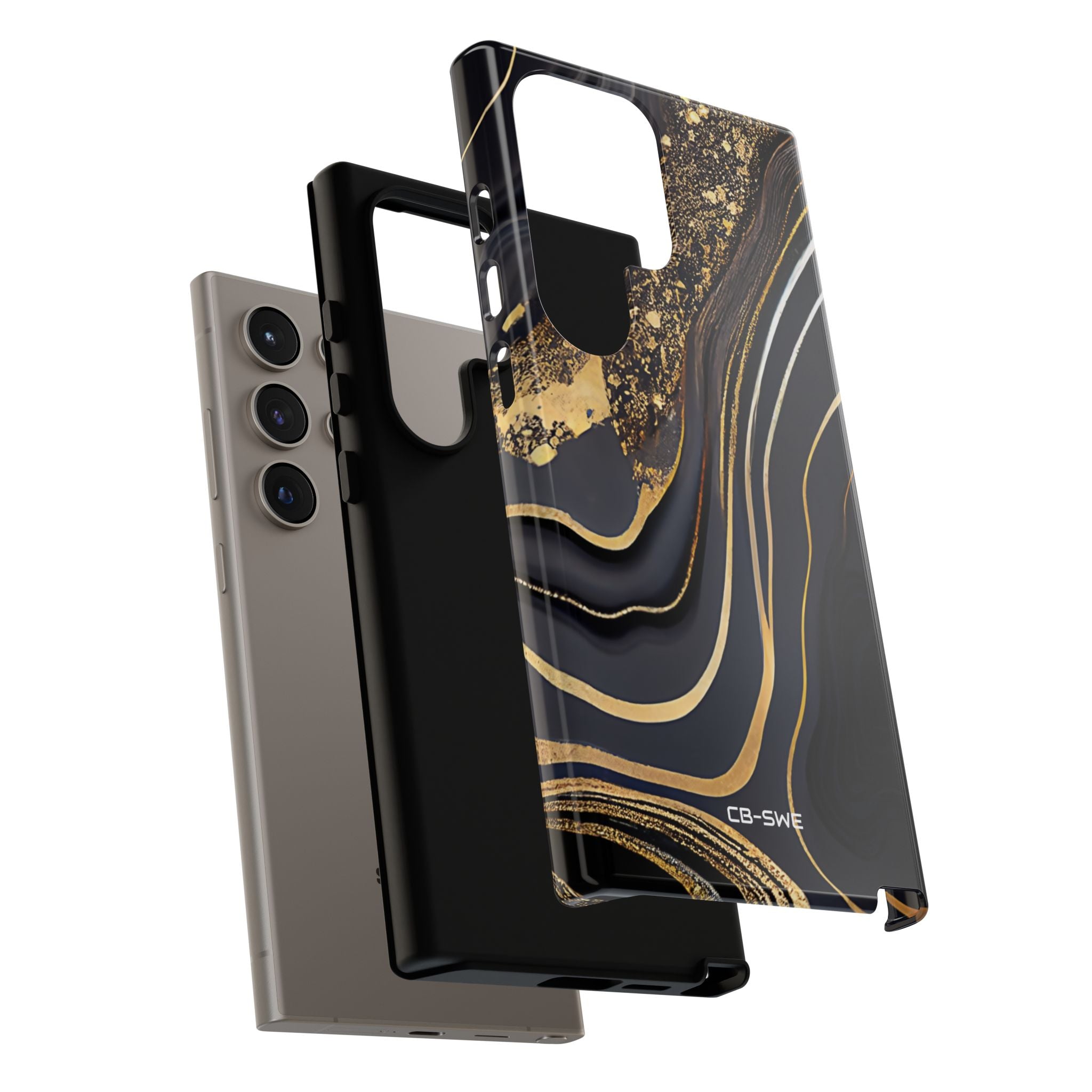 Elegant Gold Streams - Samsung Case