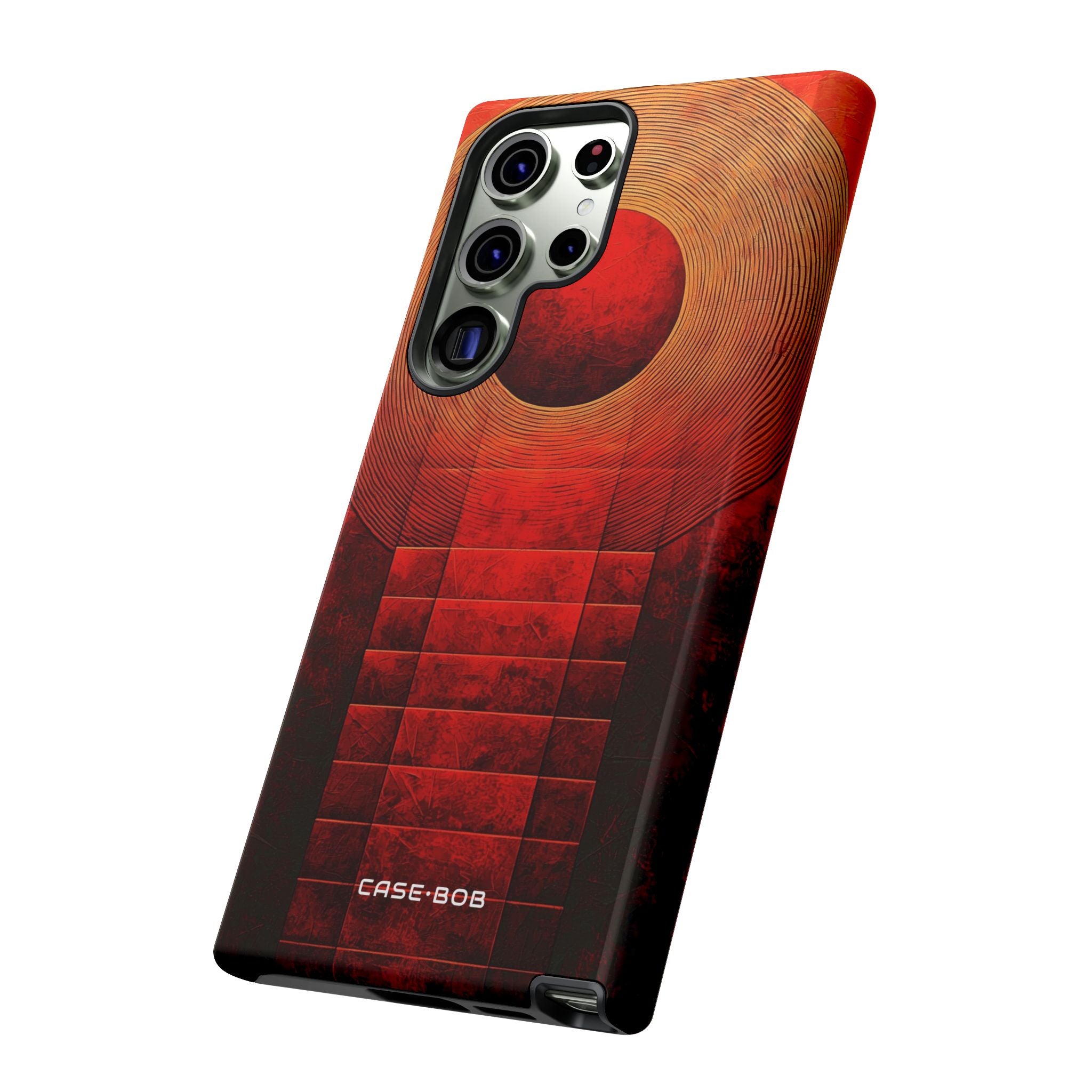 Crimson Orbit Samsung S23 Ultra Case - Tough