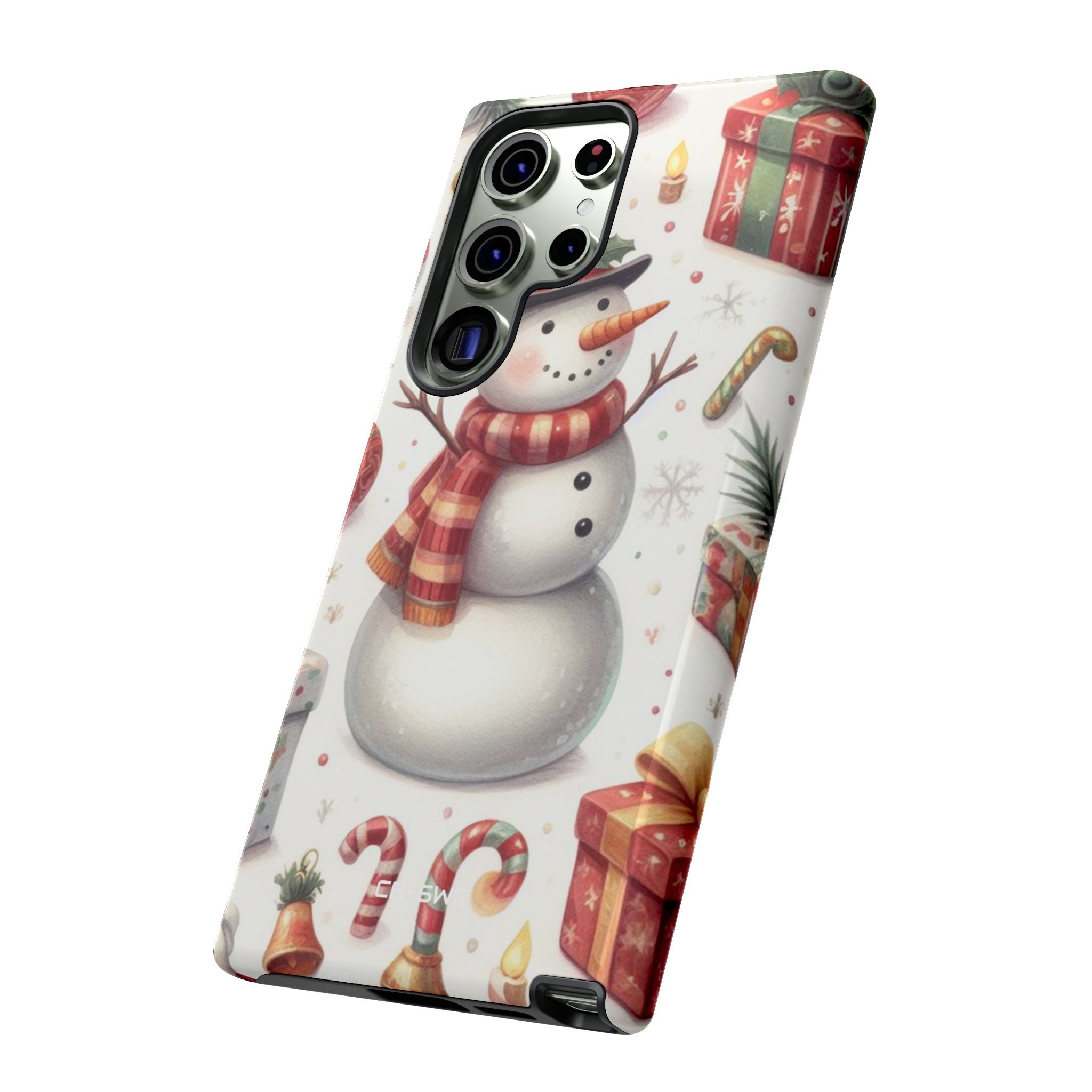 Snowman Wears Scarf - Samsung Case