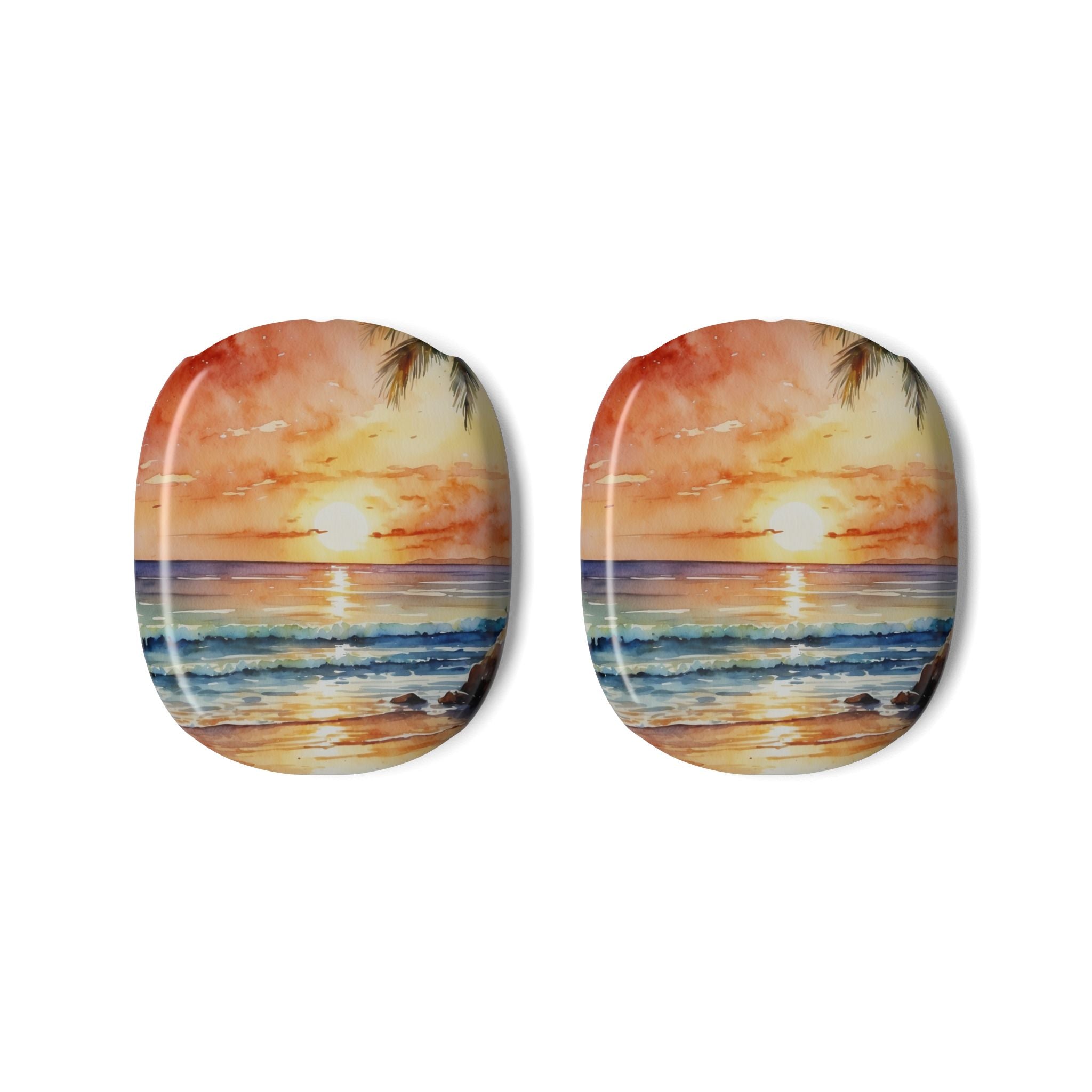 Golden Palm Sunset - AirPod Max Case