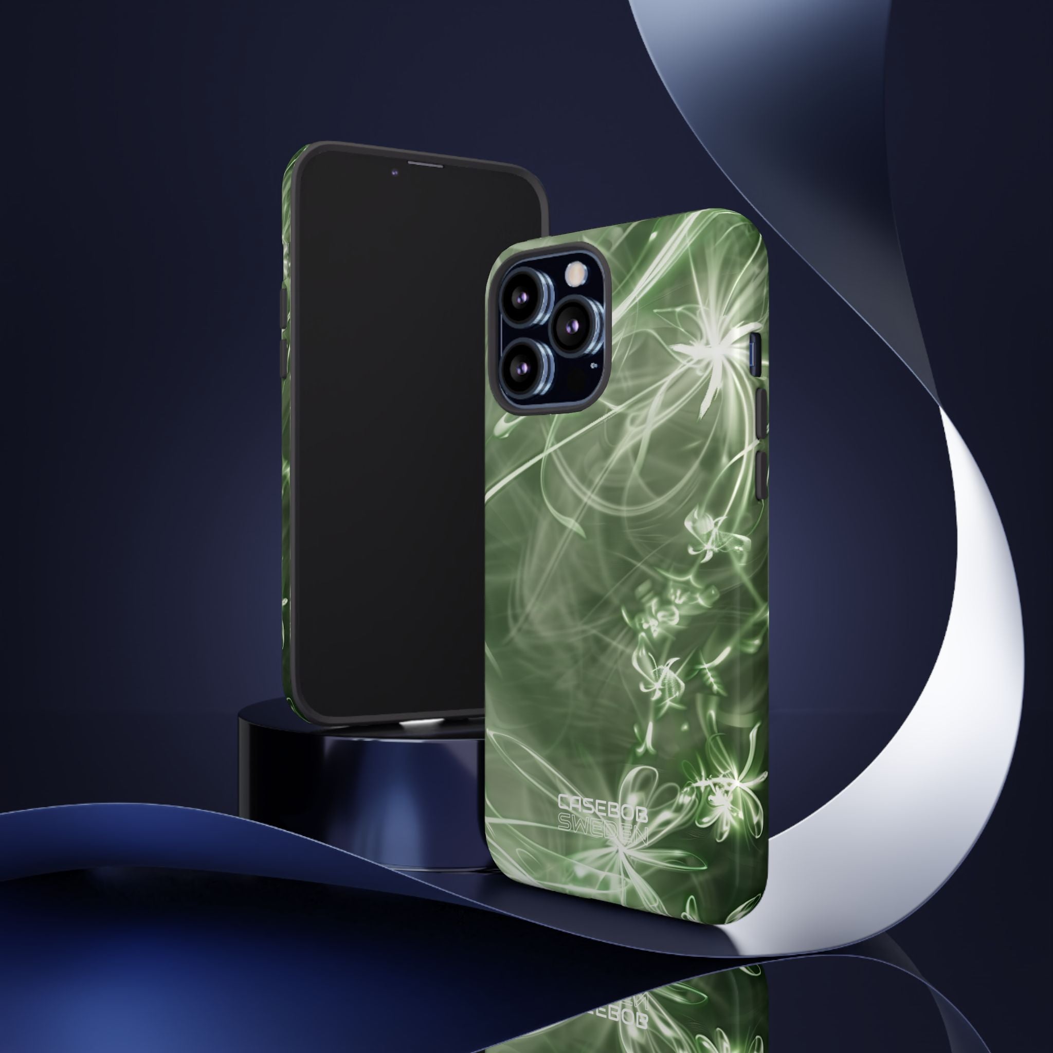 Green Spirit Flow iPhone 13 - Tough