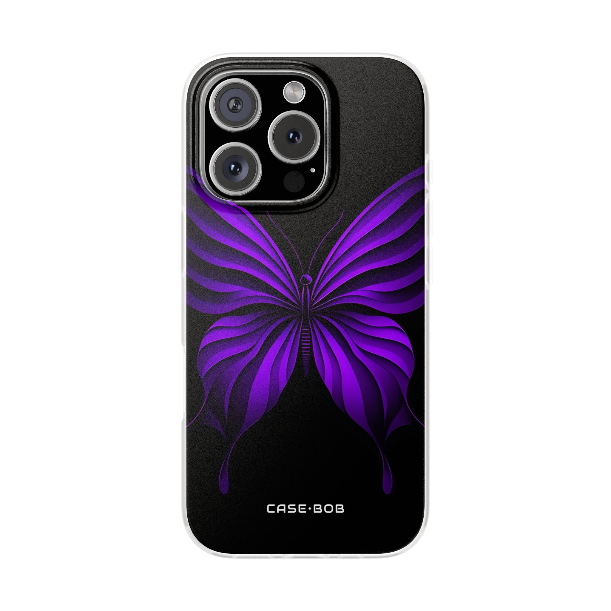 Violet Monarch iPhone 16 Pro Case - Soft