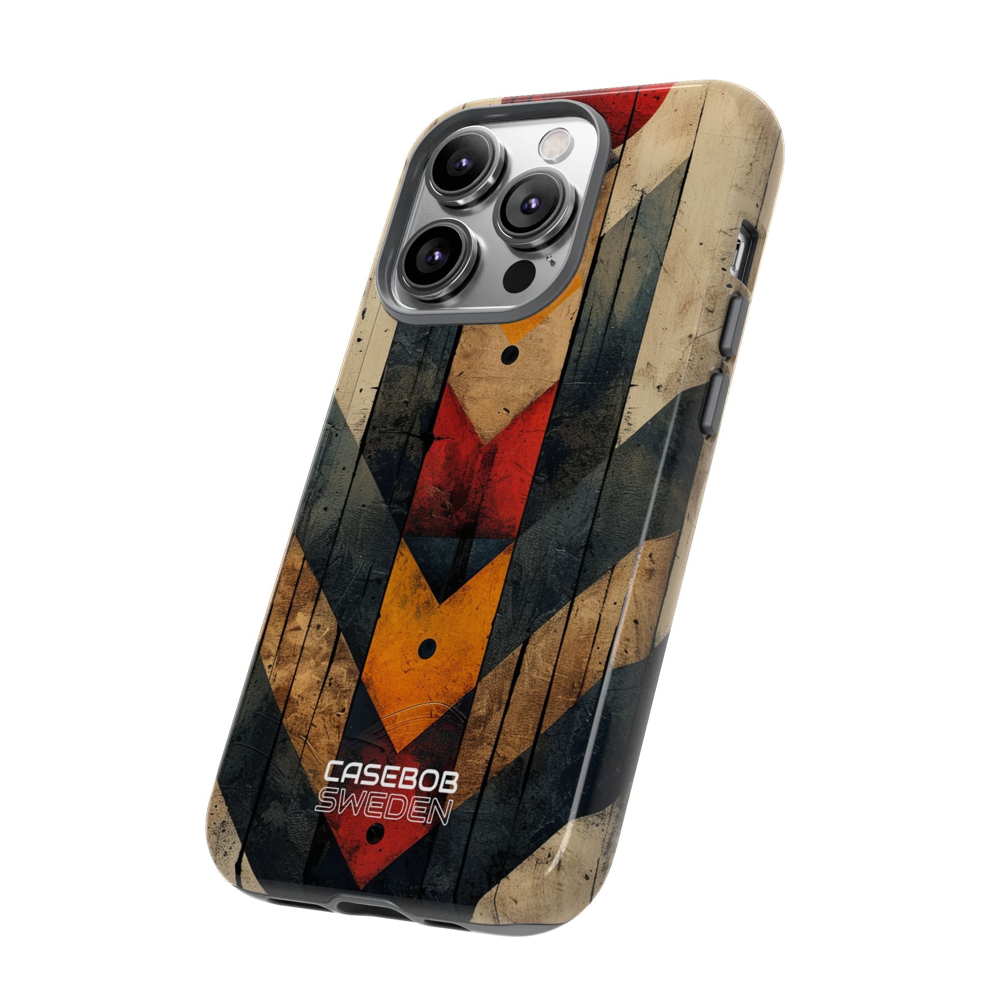 Geometric Fire Rise iPhone 14 - Tough