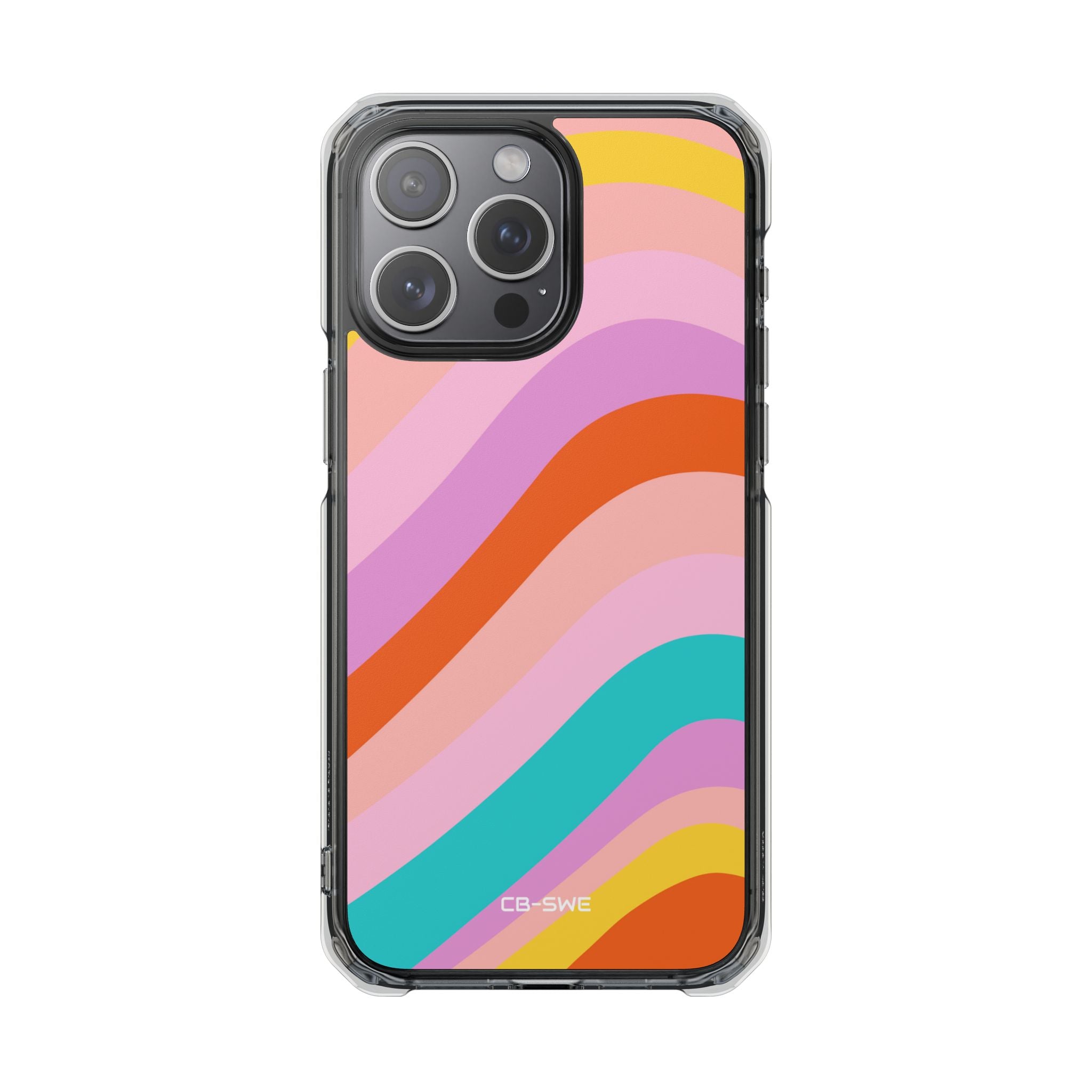 Fluid Color Waves iPhone Case - Impact