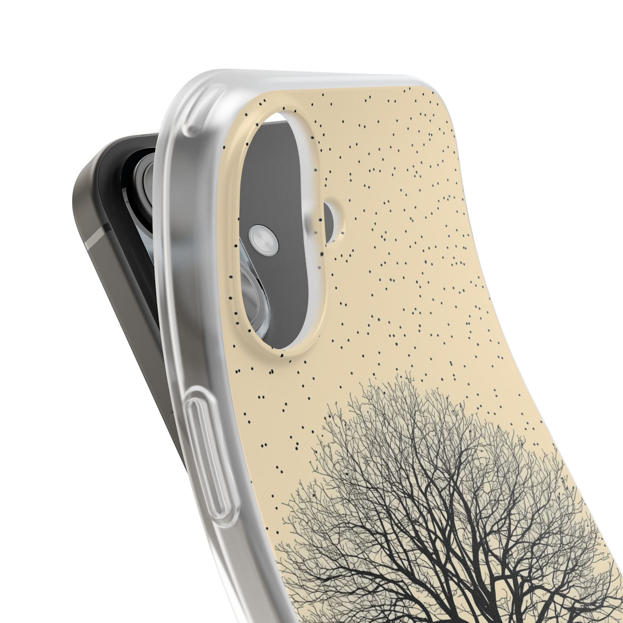 Silent Branches iPhone 16 Case - Soft