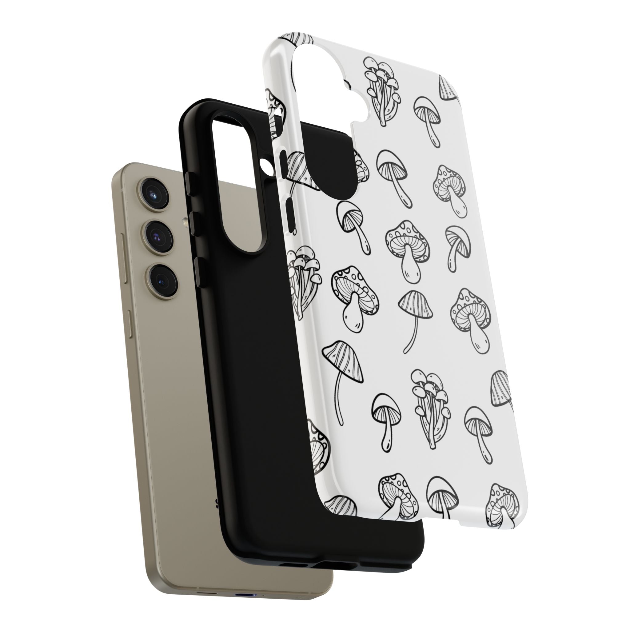 Mushroom Line Play - Samsung Case