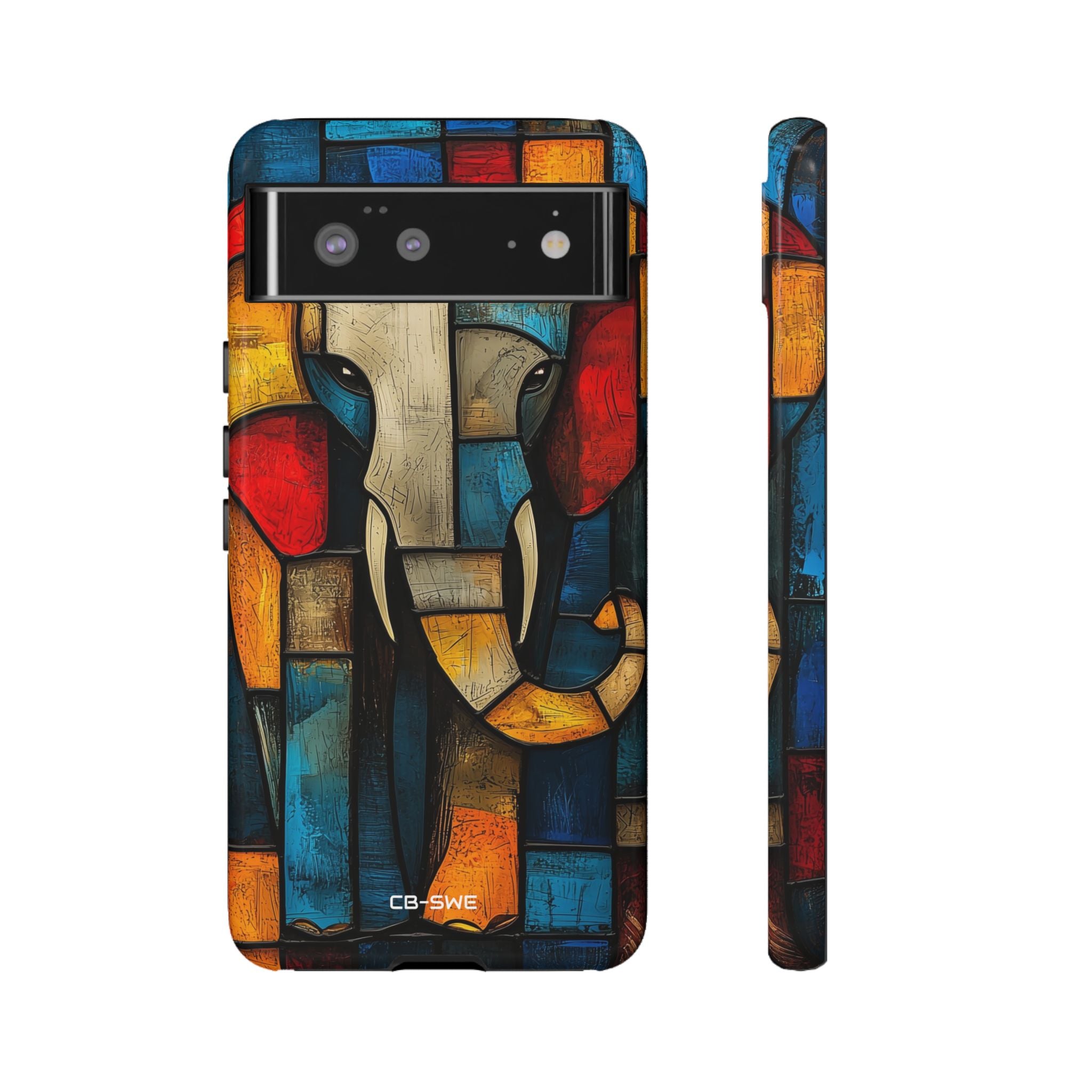 Elephant Shapes Dance - Google Pixel Case