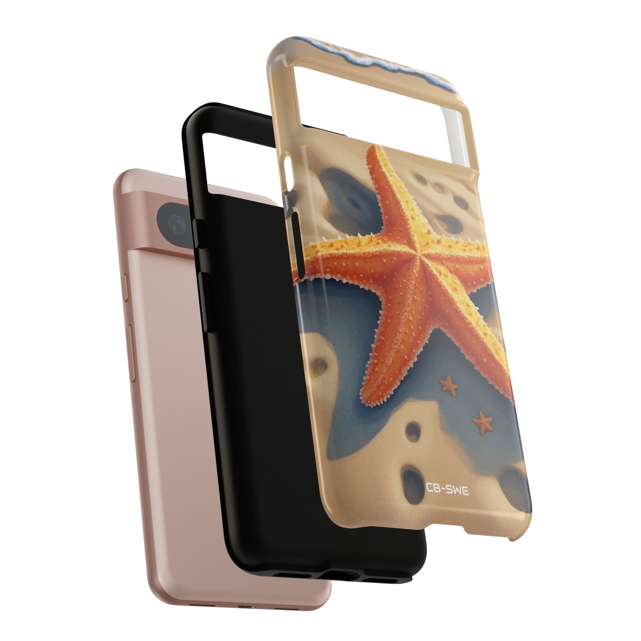 Starfish Rests On Sand - Google Pixel Case