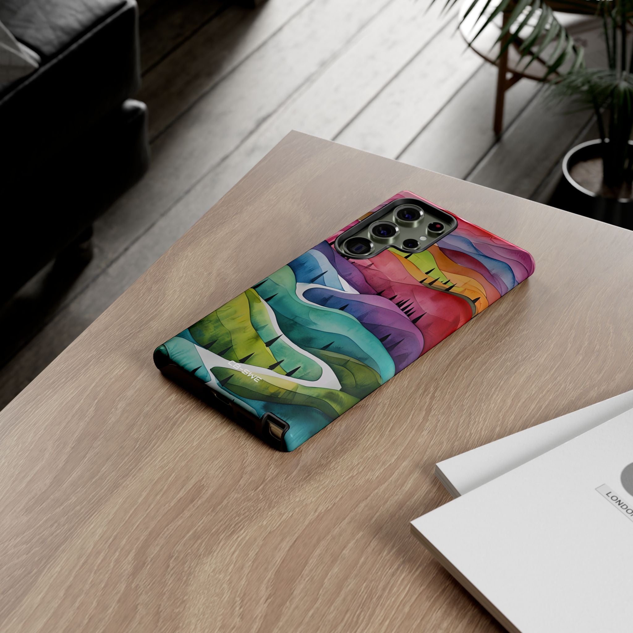 Whimsical Colorful Valleys - Samsung Case