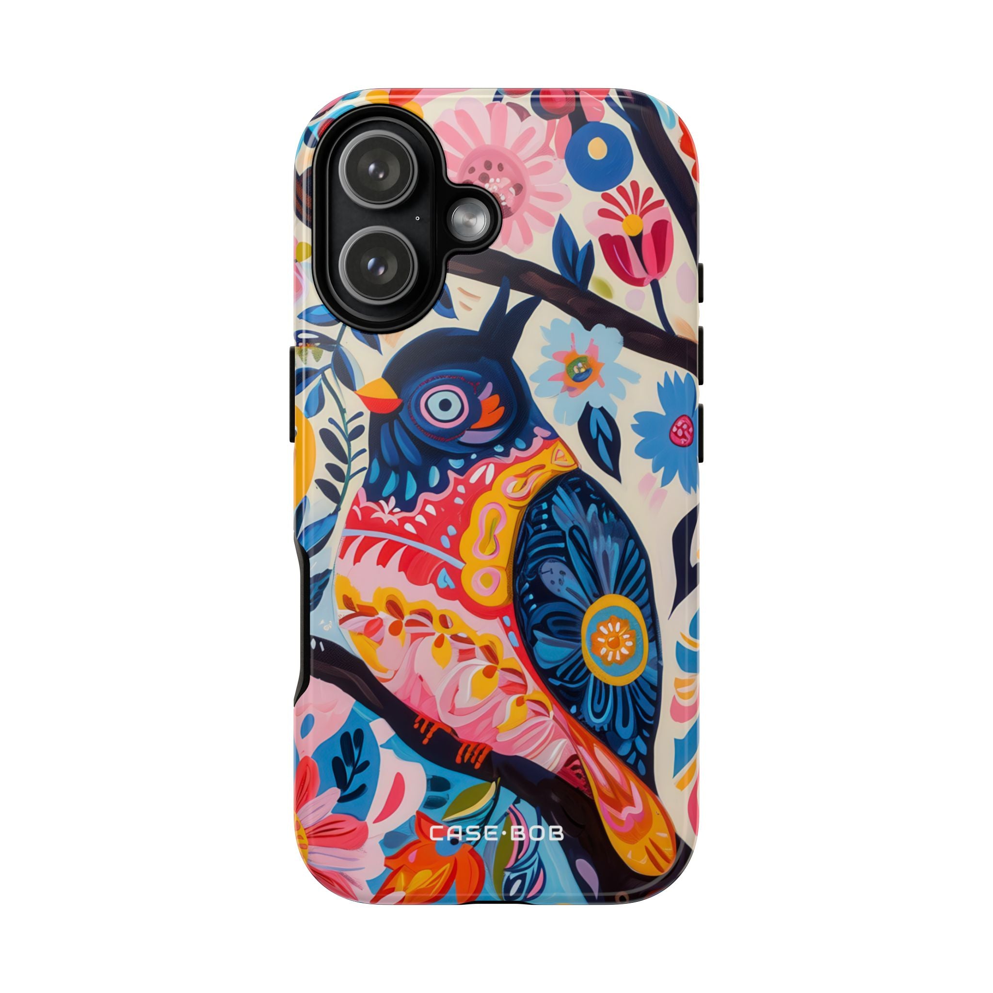 Owl Bloom iPhone 17 Case - Tough