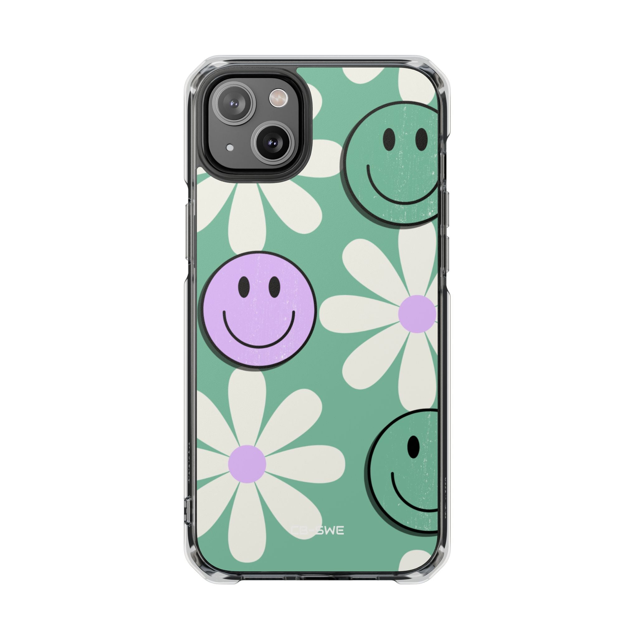 Playful Retro Blooms iPhone Case - Impact