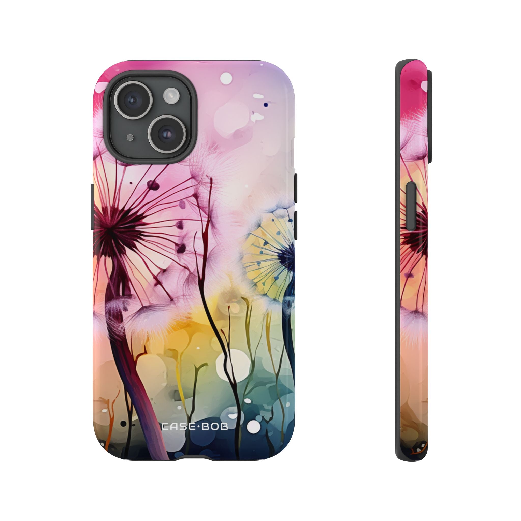 Dandelion Glow iPhone 15 Case - Tough
