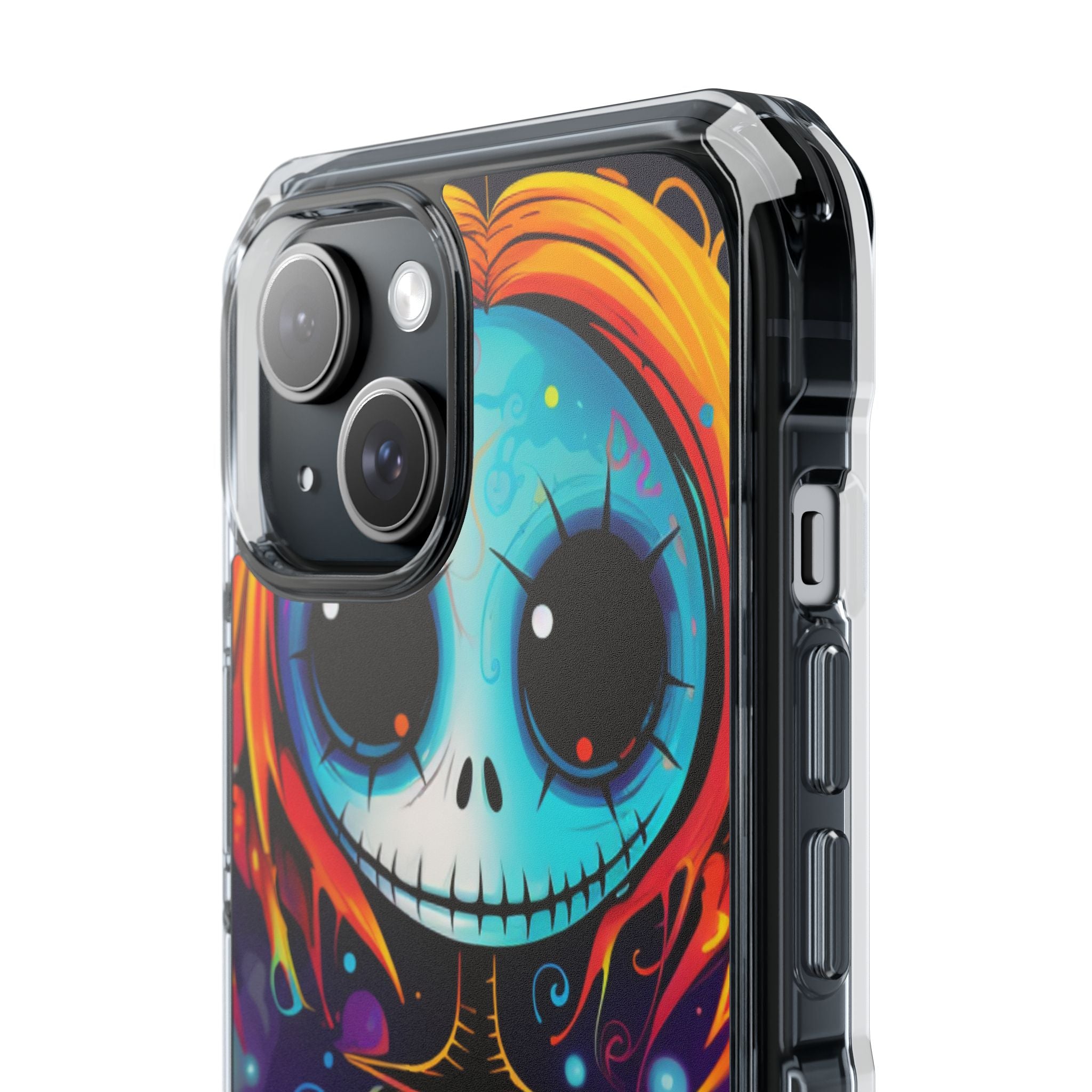 Skeletal Figure Laughs iPhone Case - Impact