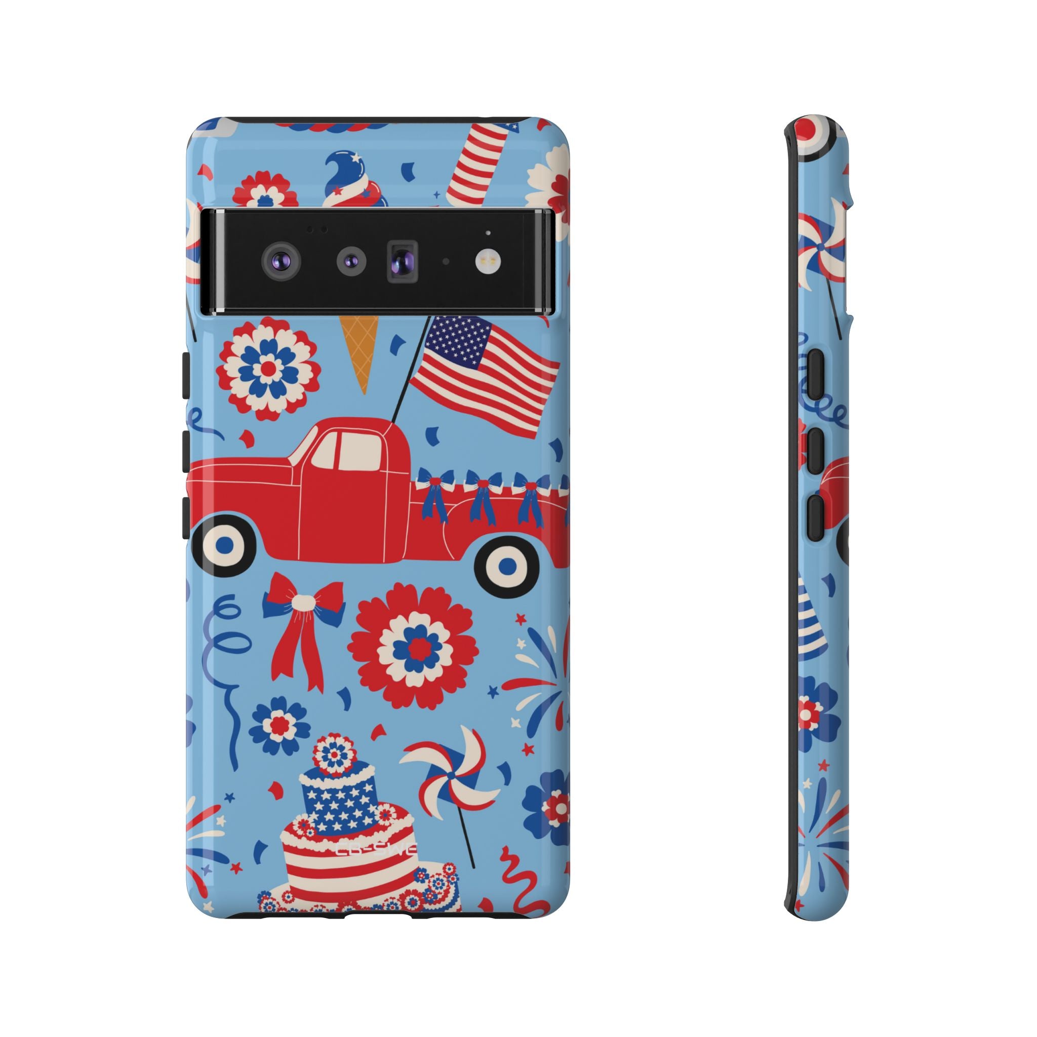 Celebration Fireworks Burst - Google Pixel Case