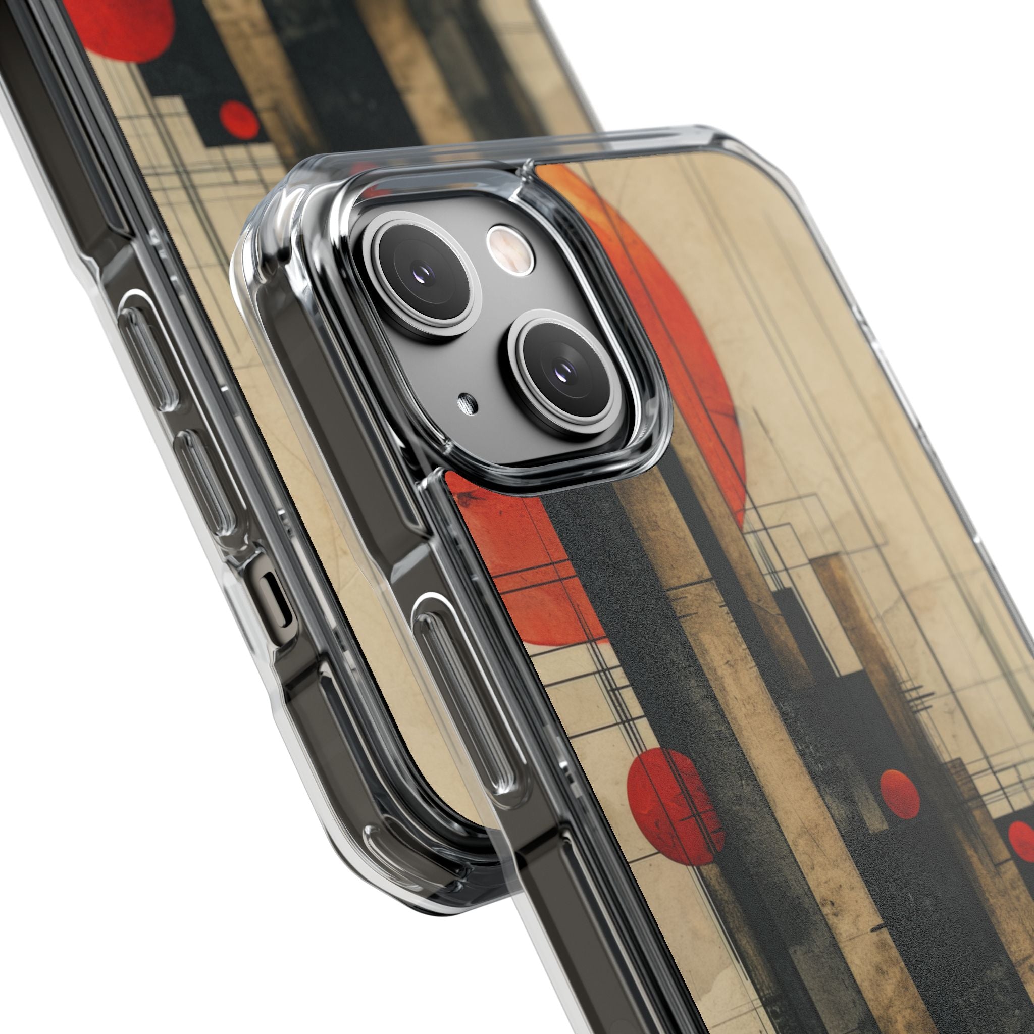 Geometric Cityscape Essence iPhone 14 - Impact Clear+