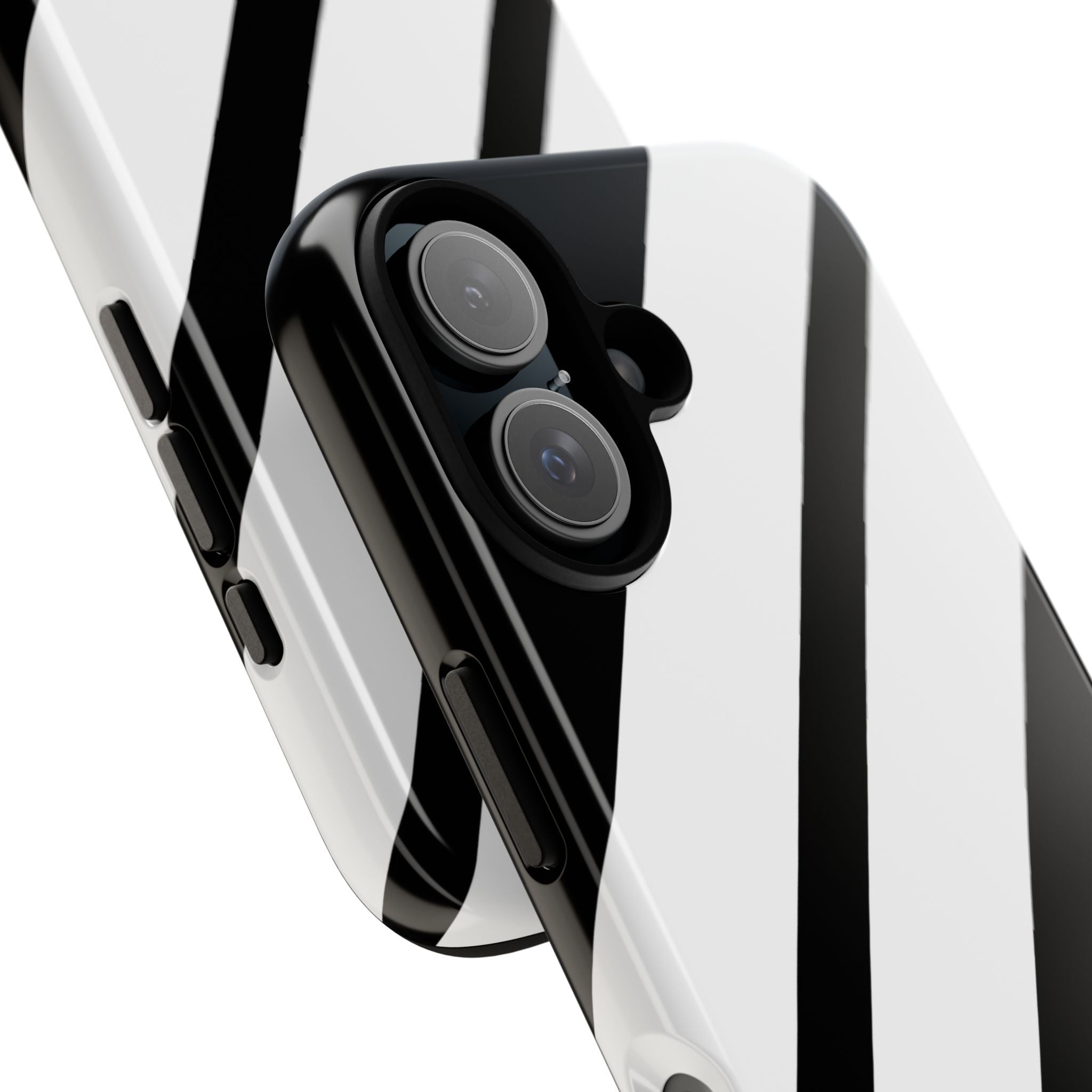 Monochrome Diagonal Symmetry - iPhone Case