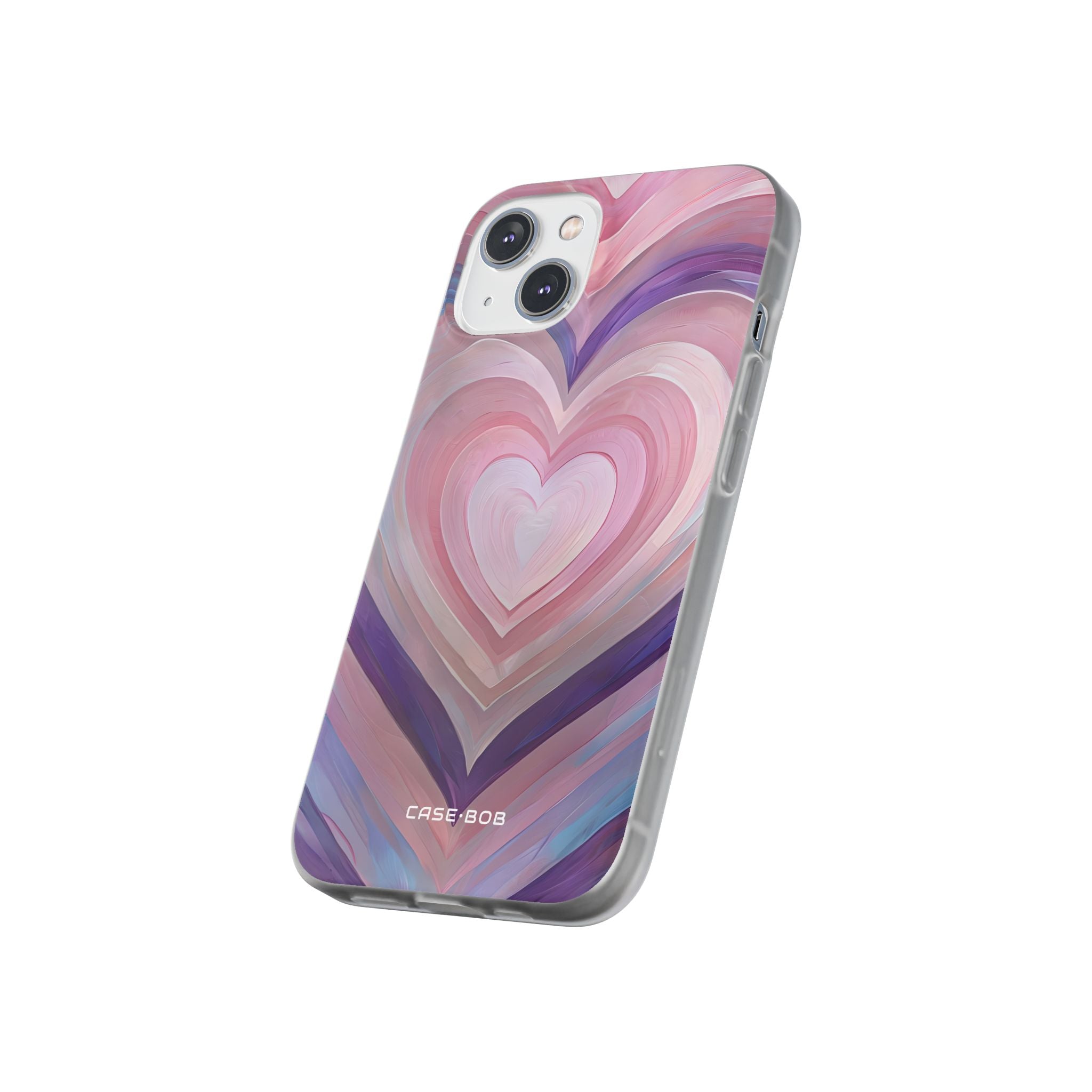 Radiant Heartbrush iPhone 14 Case - Soft