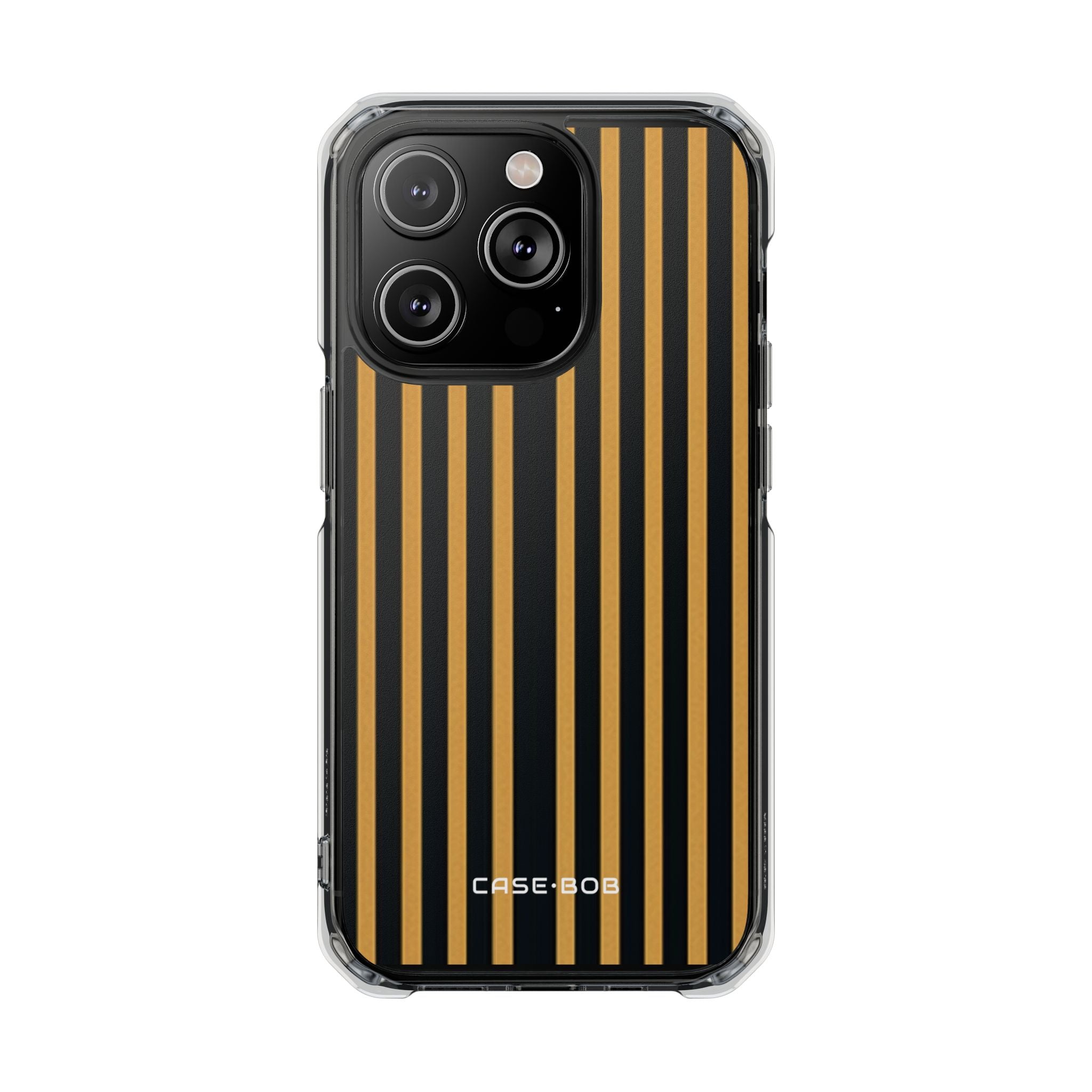Golden Stripes iPhone 14 Pro Case - Impact