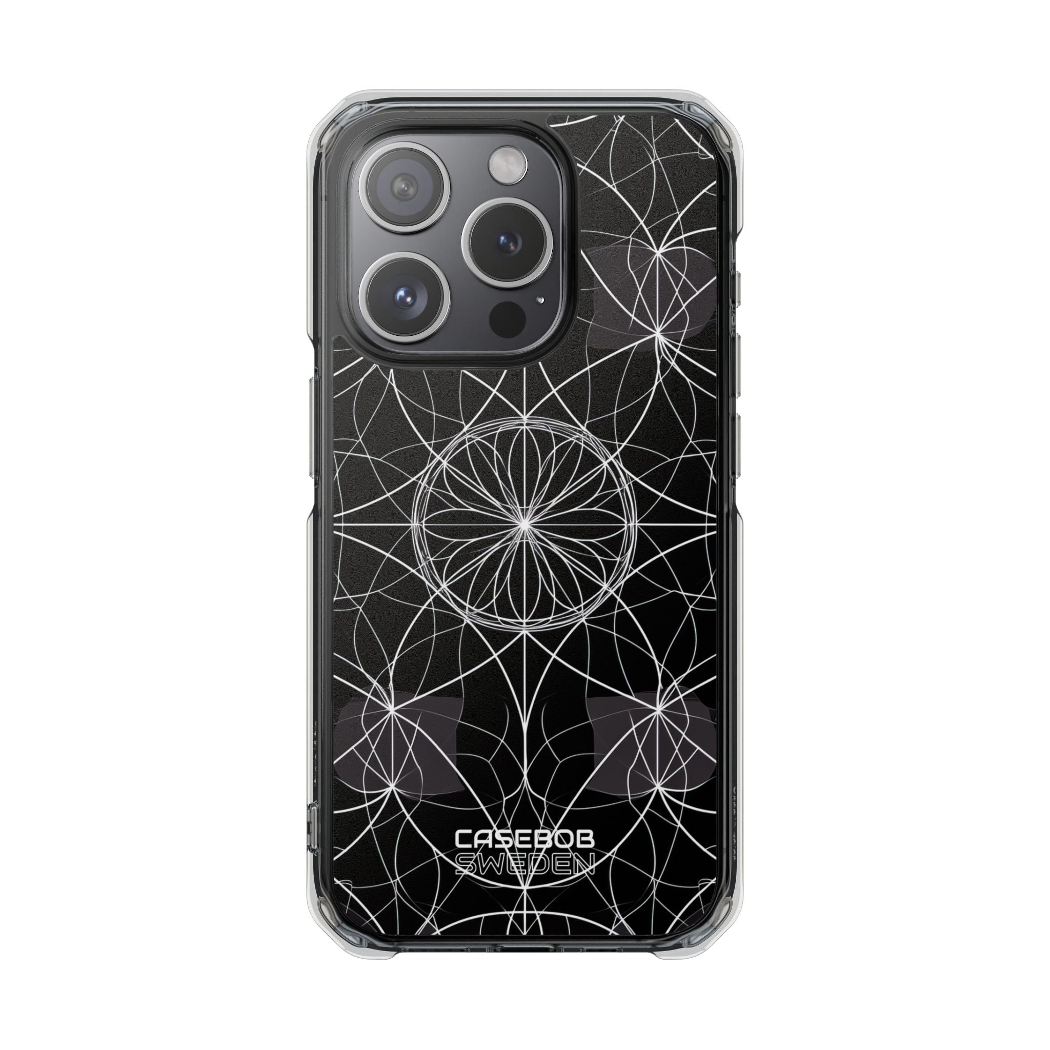 Symmetric Line Bloom iPhone 15 - Impact Clear+
