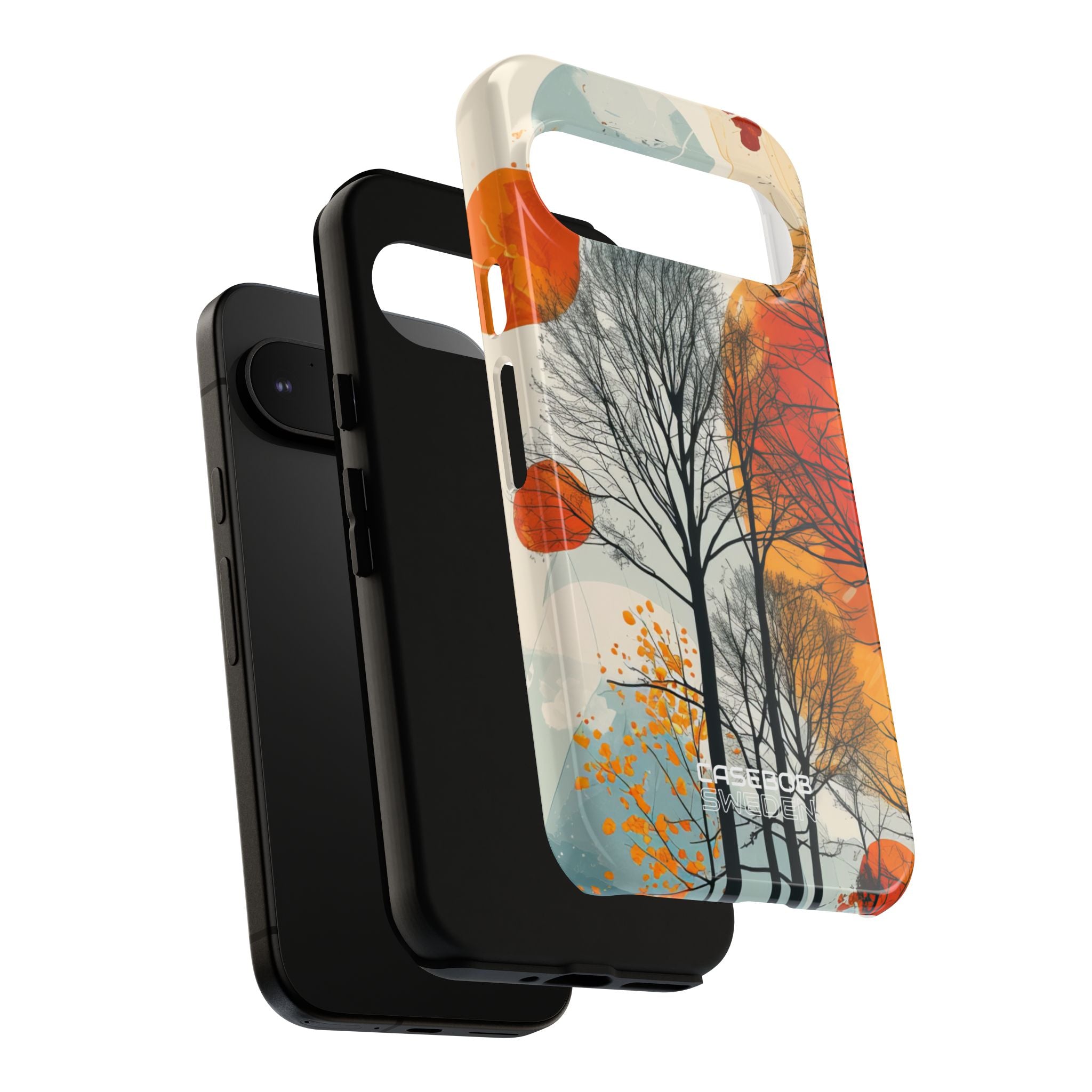 Herbstbäume leuchten Google Pixel 9 – Robust